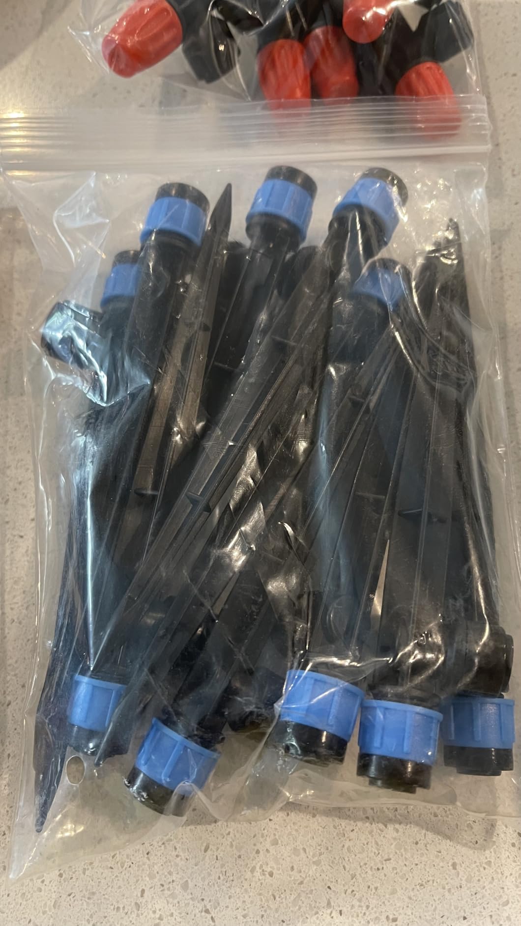230FT Drip Irrigation System for Garden with 40 Nozzles & Emitters, Garden Watering System with 1/2