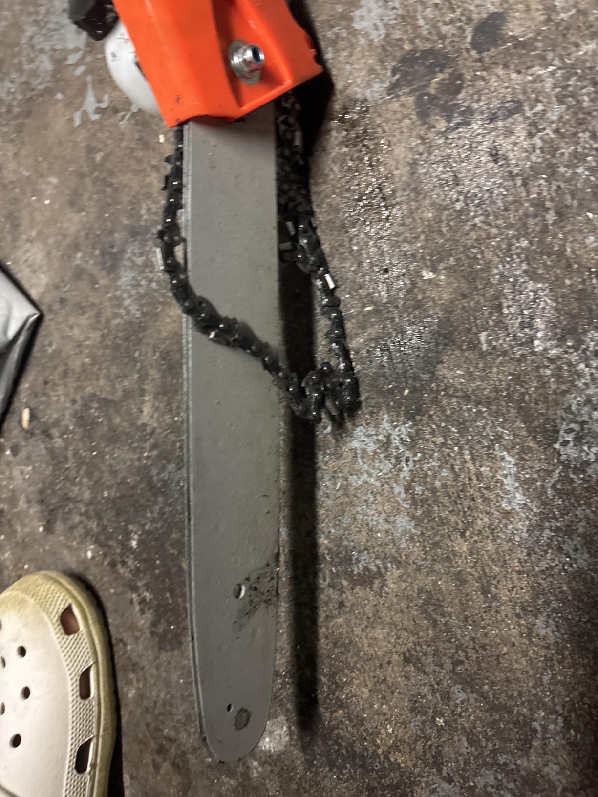 48CC Gas Powered Pole Saws, 2-Stroke Gas Pole Saws for Tree Trimming with 11.5in Cutting Bar, with Extendable Pole to Height Reachable 16 FT Chainsaw Tree Trimmer customer photo 1