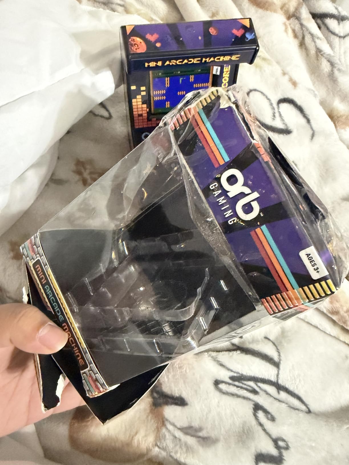 Orb - Mini Arcade Machine, 300 in-Built Games, 8-Bit Retro Arcade Games, 2.5