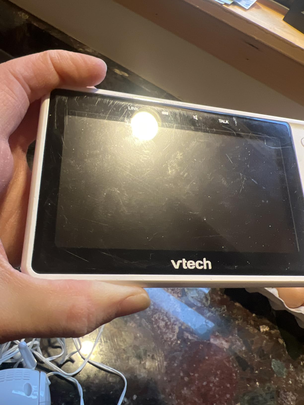 VTech Smart WiFi Baby Monitor, 2 Cameras - 1080p Split Screen, 5