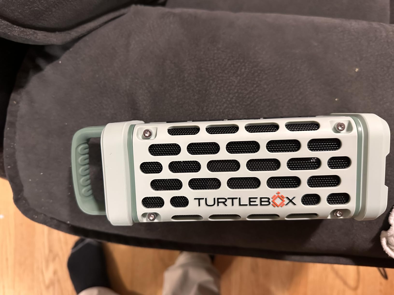 Turtlebox Ranger, Ultra-Portable Bluetooth Speaker, Waterproof, Tan | Built For The Outdoors, Plays to 105dB, IP-67, 12hr+ Battery Life, Magnetic Mounts, Unlimited Pairing for Full Stereo, 2.4lbs customer photo 1