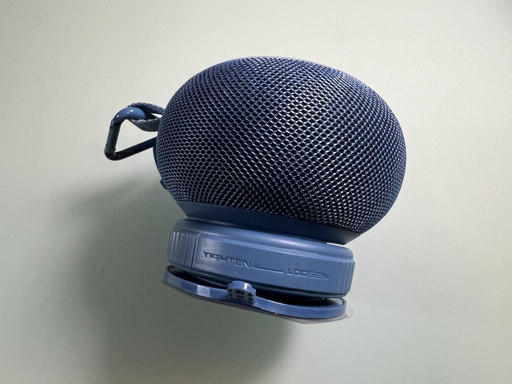 Bluetooth Shower Speaker IPX7 Waterproof: Removable Suction Cup, 360 Surround Sound, Vacuum-Lock, RGB Light, Portable Wireless Speaker customer photo 1