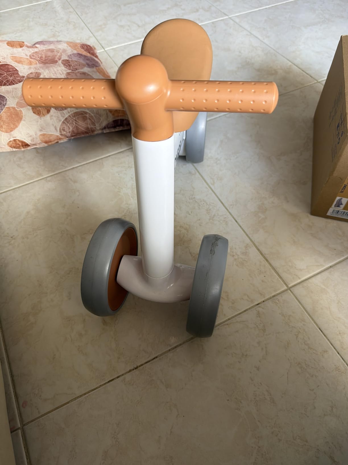 Baby Balance Bike for 1 Year Old Boys Girls, 10-24 Month Toddler Balance Bike, Baby Bike with No Pedal 4 Silence Wheels, First Ride on Toys with Adjustable Soft Seat, First Birthday Gifts customer photo 2