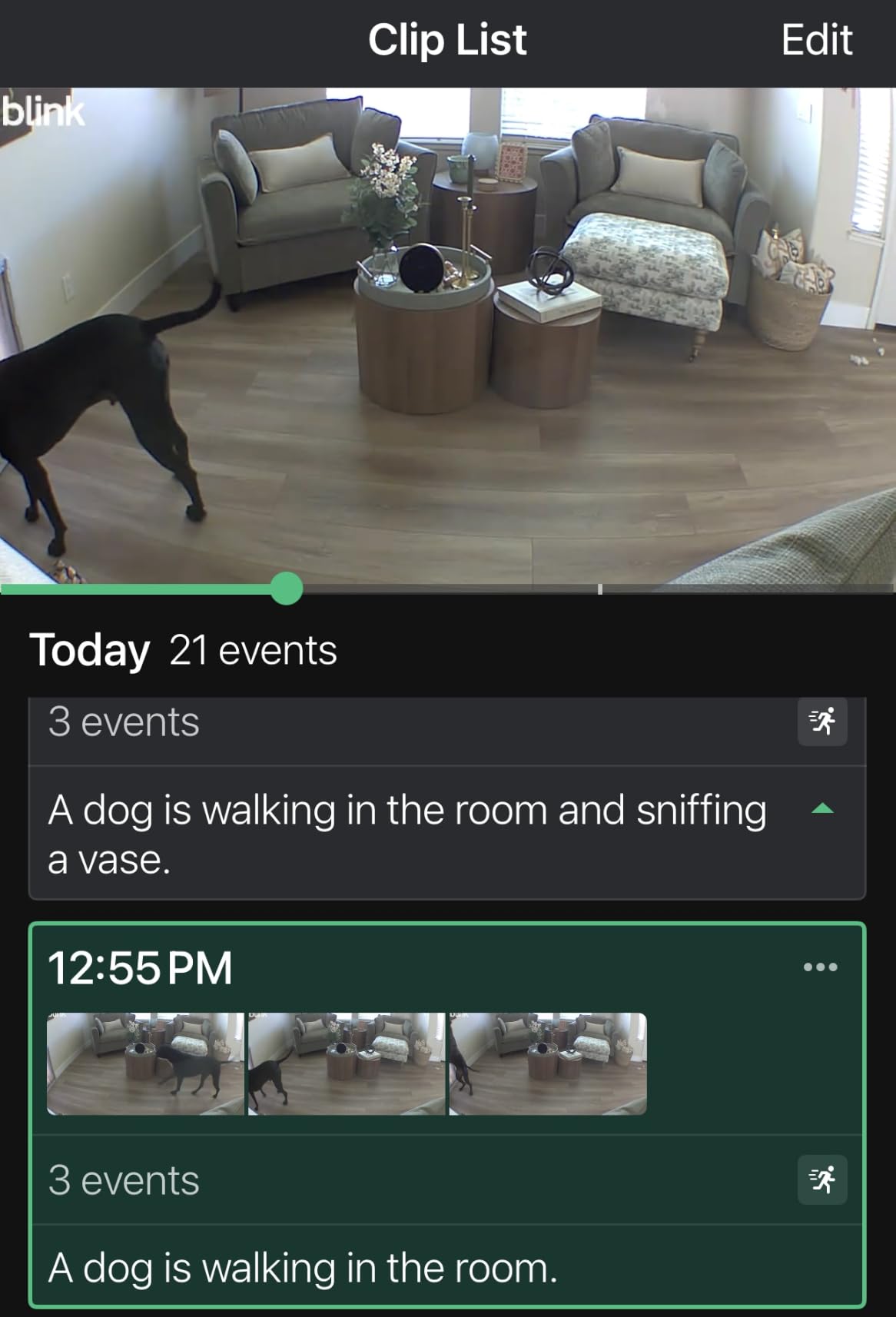 Blink Mini 2K+ (newest model) - Plug-in Home & Pet Indoor Security Camera with 2K video resolution, night vision, enhanced audio, motion detection - 2 cameras (Black) customer photo 1