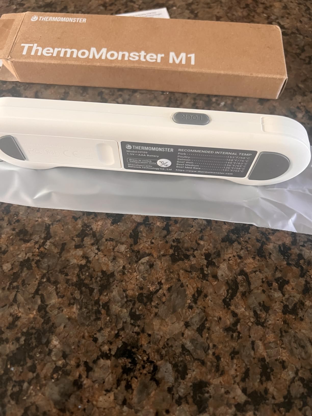 0.5 Sec Instant Read Meat Thermometer Digital for Cooking, Red | NIST Plus/Minus 0.5F Precision Food Thermometer, Kitchen Gadgets for Oven Grill Candy BBQ Accessories customer photo 1