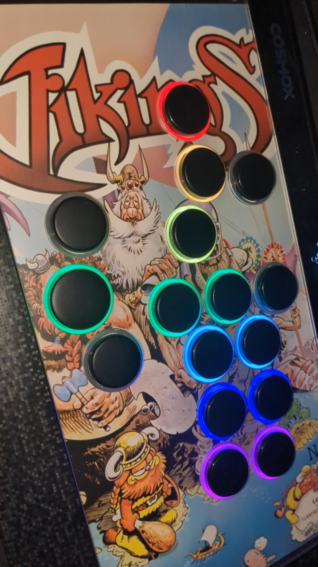 Haute42 Leverless Controller Arcade Stick: Magnetic Leverless Arcade Stick with RGB Rims, Premium Black Haute42 C16 Arcade Controller for PC/PS3/PS4/Switch Game with Lock Button Support Hot Swap & SOCD customer photo 2