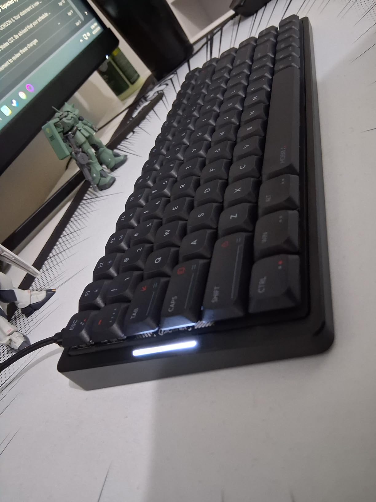 IQUNIX MQ80 Low Profile Wireless Mechanical Keyboard, Black customer photo 2
