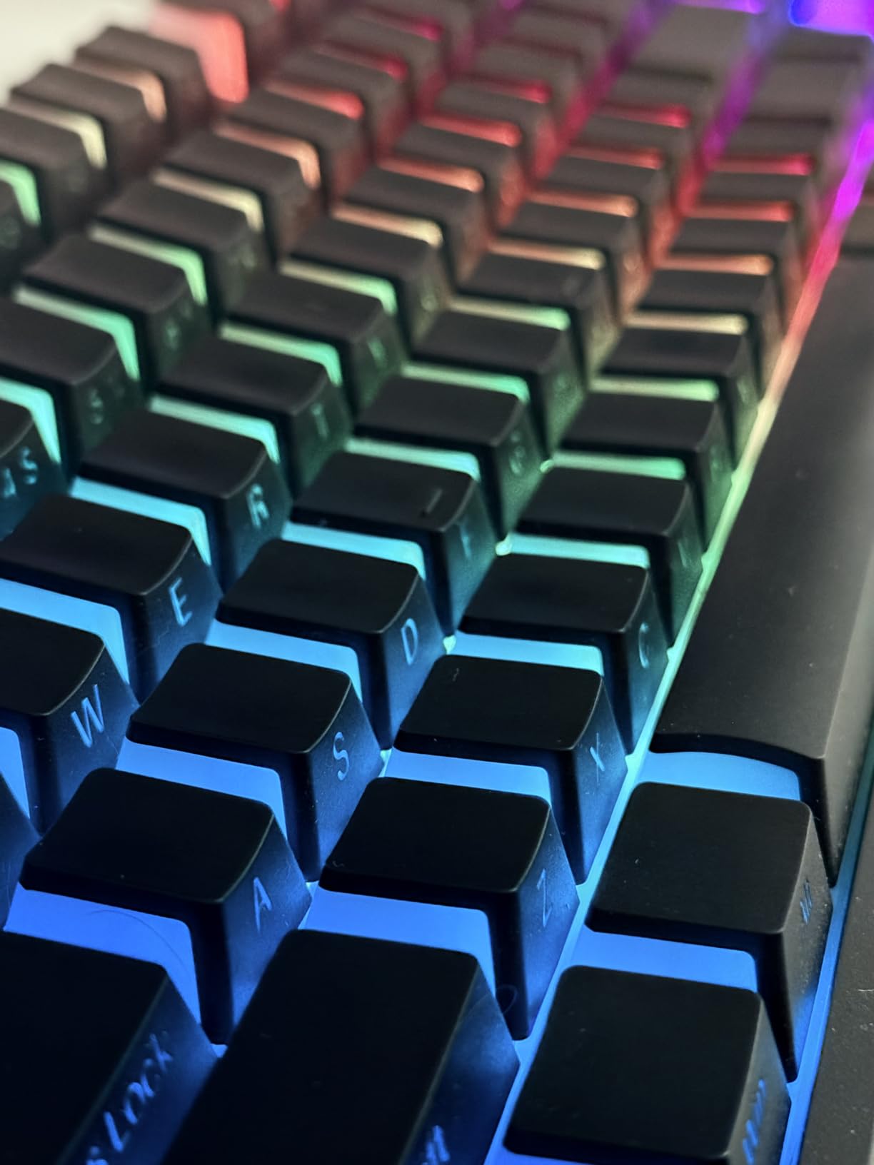 AULA F99 Pro Wireless Mechanical Keyboard-Silent Version,BT5.0/2.4GHz/USB-C Hot Swappable Custom Keyboard,Gasket Structure,Pre-lubed Linear Switches RGB Backlit Computer Gaming Keyboards,White customer photo 1