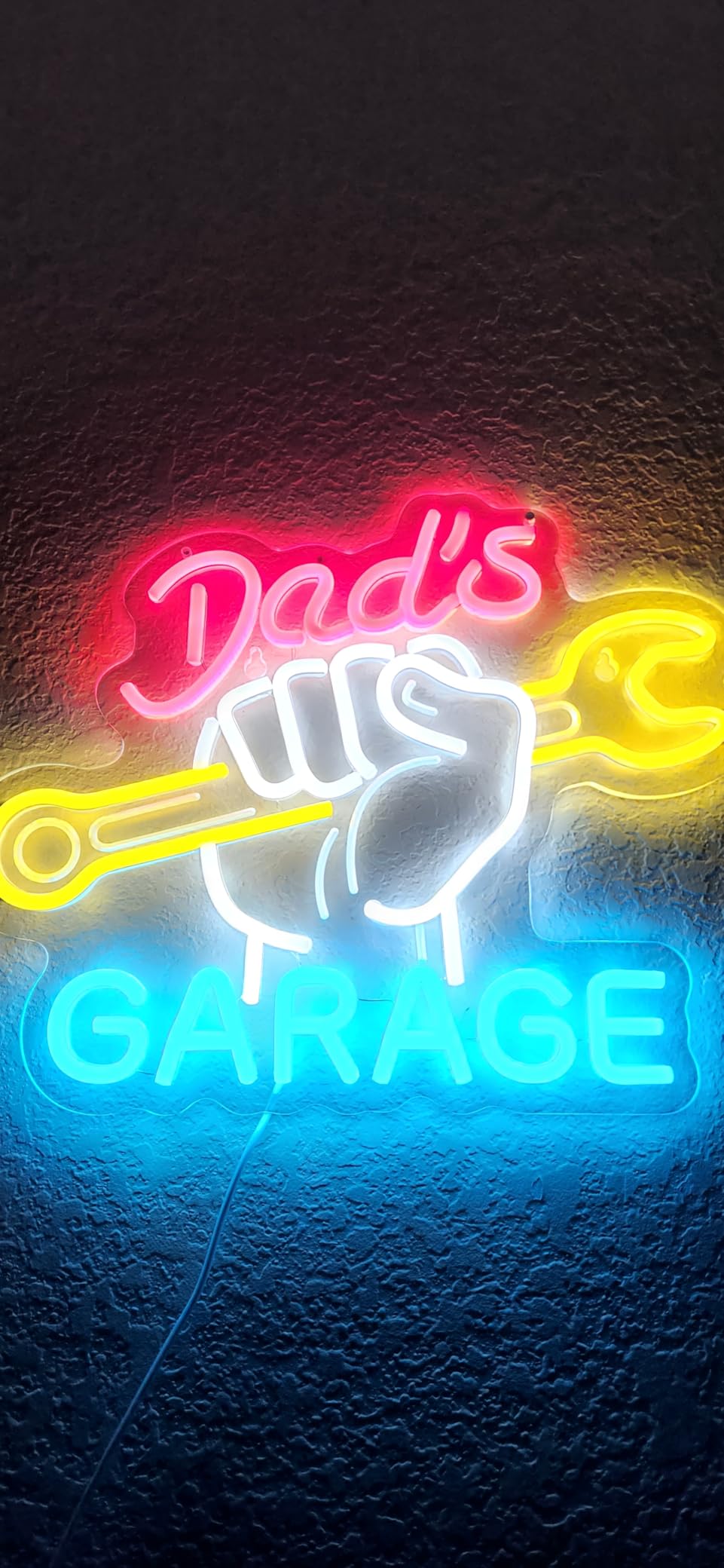 Always Happy Hour Beer Bar Neon Sign for Wall Decor Dimmable USB LED Neon Light for Home Tiki Bar Decor Man Cave Parties Gift customer photo 2