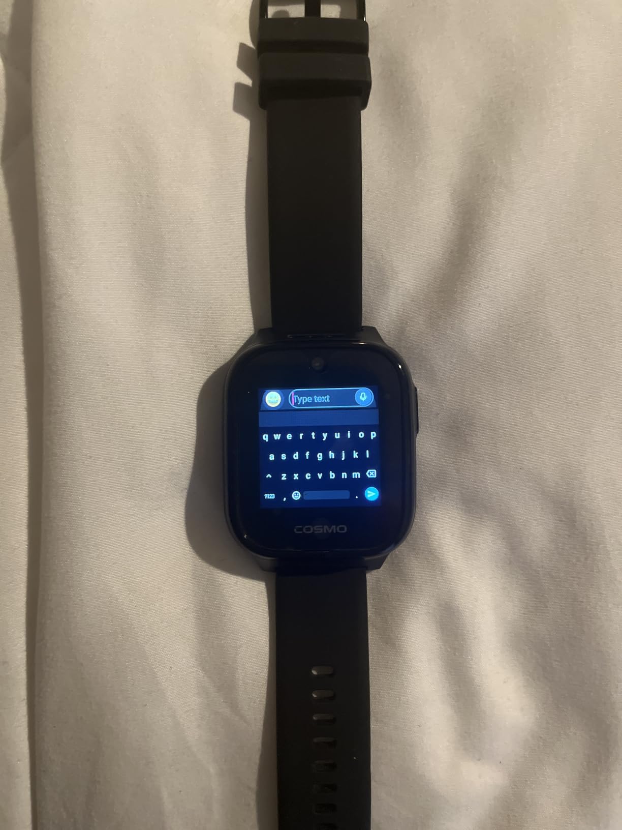 JrTrack 5 Kids Smart Watch by Cosmo | Best Kid-Safe Phone Watch | Precision Real-Time GPS Tracking | Call, Text, Activity, School Settings | Spotify Music | Parental Controls | SOS & Safety Alerts customer photo 1