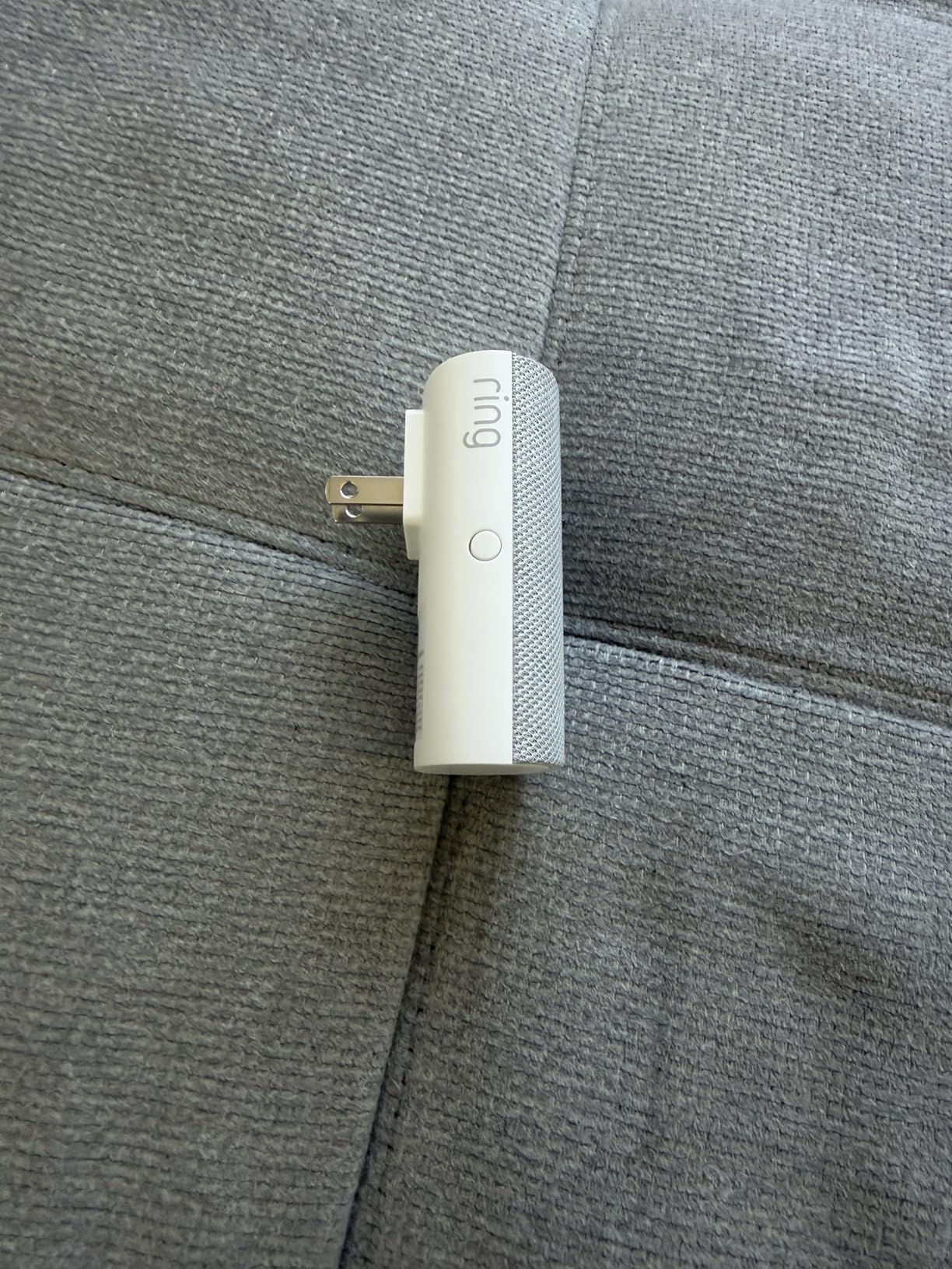Ring Chime - Enhanced audio for real-time alerts you can hear from anywhere, easy plug-in setup, simple wifi & Bluetooth connectivity, sleek design, White customer photo 2