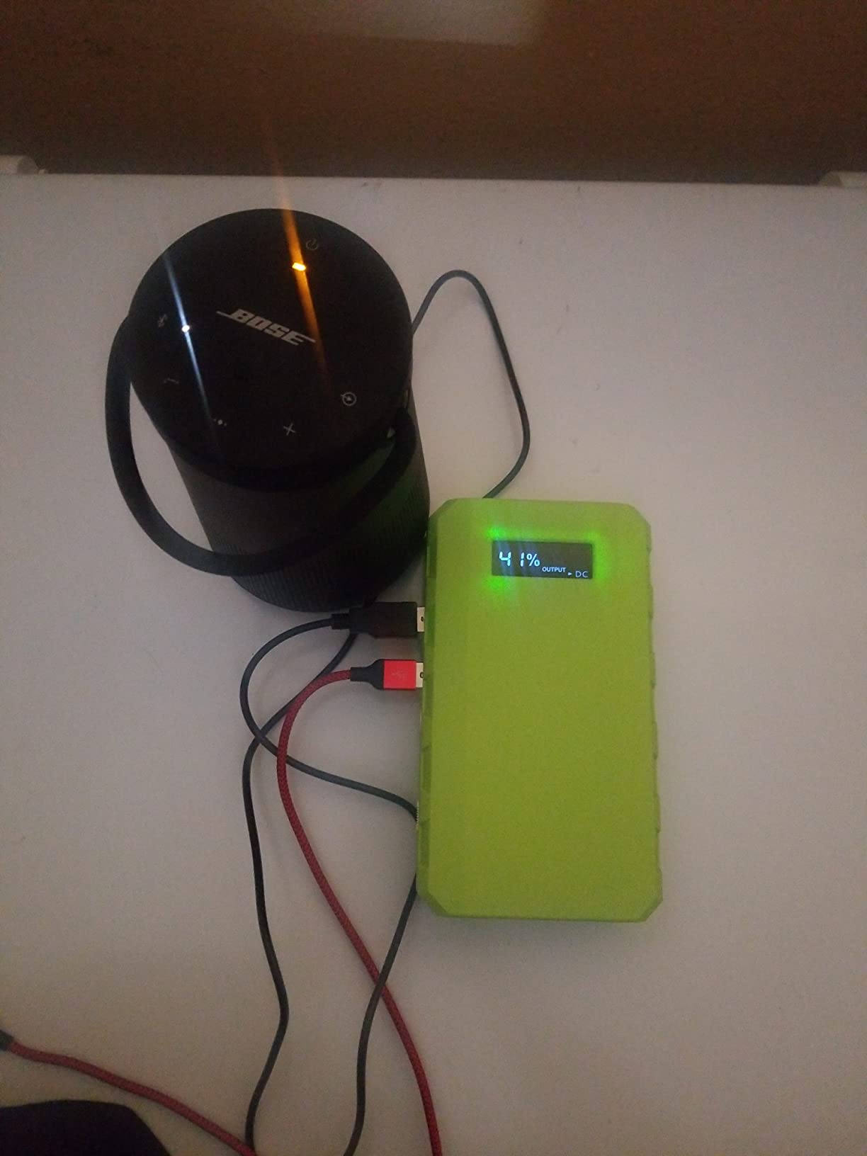 powkey Solar Powered Generator, 200W Portable Power Station with Solar Panels 40W, 146Wh Power Bank with 2 AC Outlet 110V Pure Sine Wave for Outdoor Camping Emergency Home customer photo 2