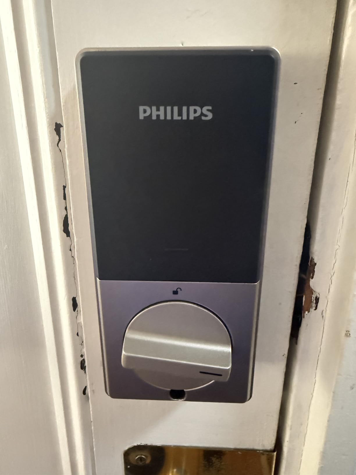 Philips Smart Lock, Smart Door Lock Built-in WiFi, App Remote Control, Keyless Entry Door Lock for Front Door, Deadbolt Lock Auto Lock, Support Alexa & Google, IP54 Waterproof, Black customer photo 2