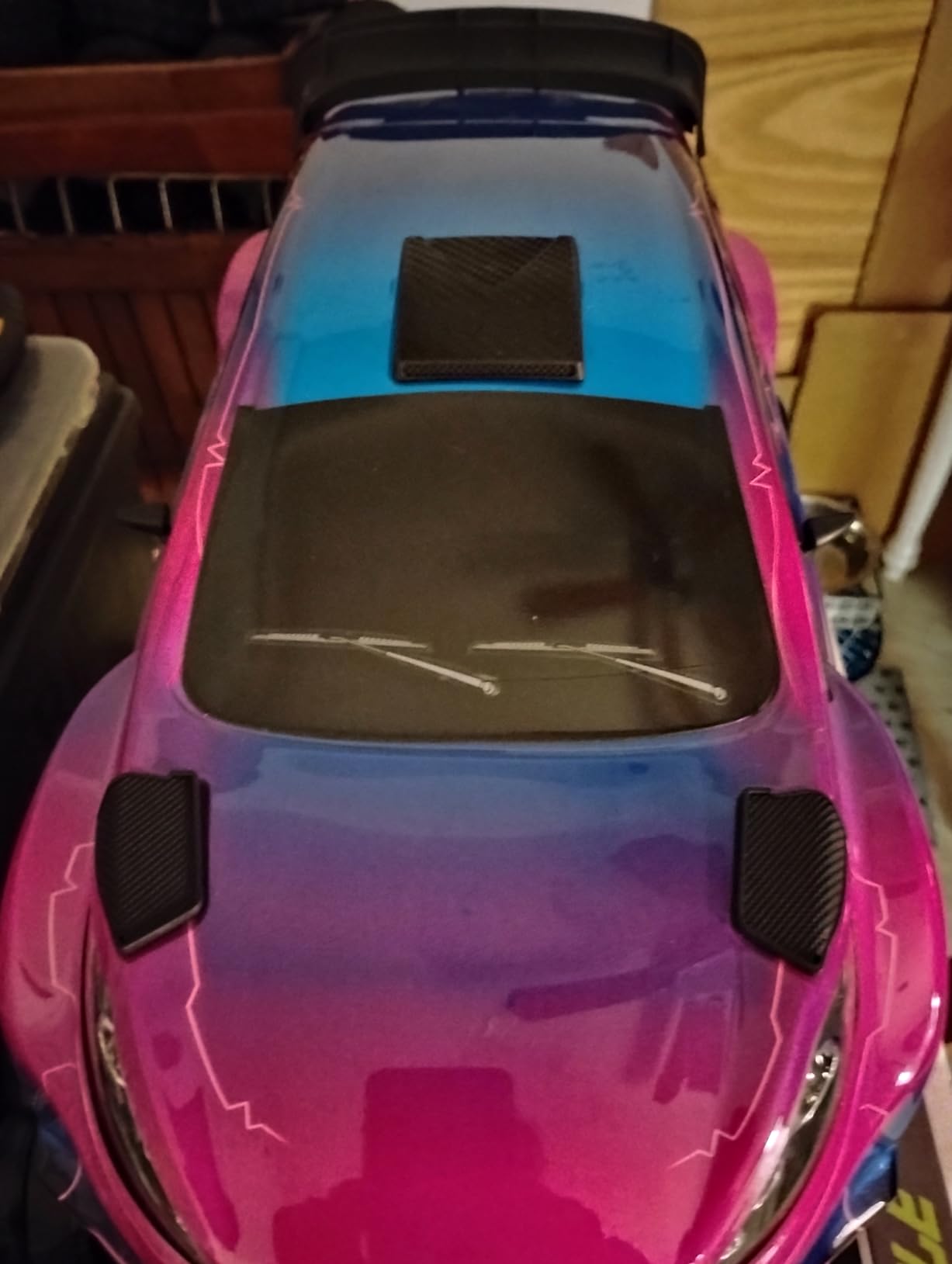 CROBOLL 1:10 Brushless Carbon Fiber RC Drift Cars, Max 50 mph customer photo 1