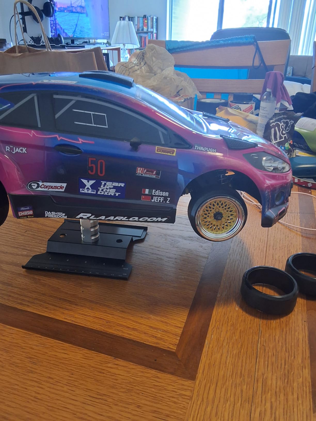 CROBOLL 1:10 Brushless Carbon Fiber RC Drift Cars, Max 50 mph customer photo 2