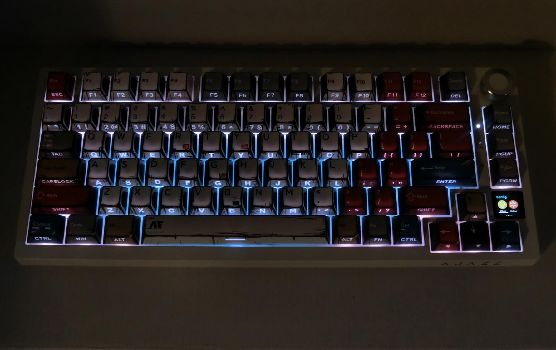 WS BigLucky Keyboard Switches, Mechanical Tactile Switches with LED Diffuser, 5 Pins Pre Lubed Key Switch for MX Mechanical Gaming Keyboard 35Pcs (Blue) customer photo 1