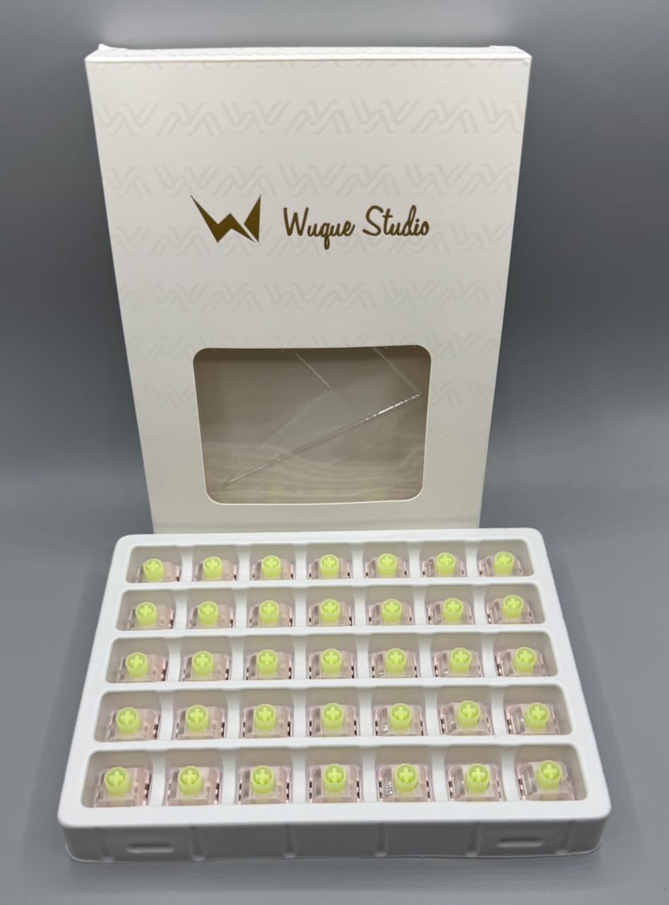 WS BigLucky Keyboard Switches, Mechanical Tactile Switches with LED Diffuser, 5 Pins Pre Lubed Key Switch for MX Mechanical Gaming Keyboard 35Pcs (Blue) customer photo 2