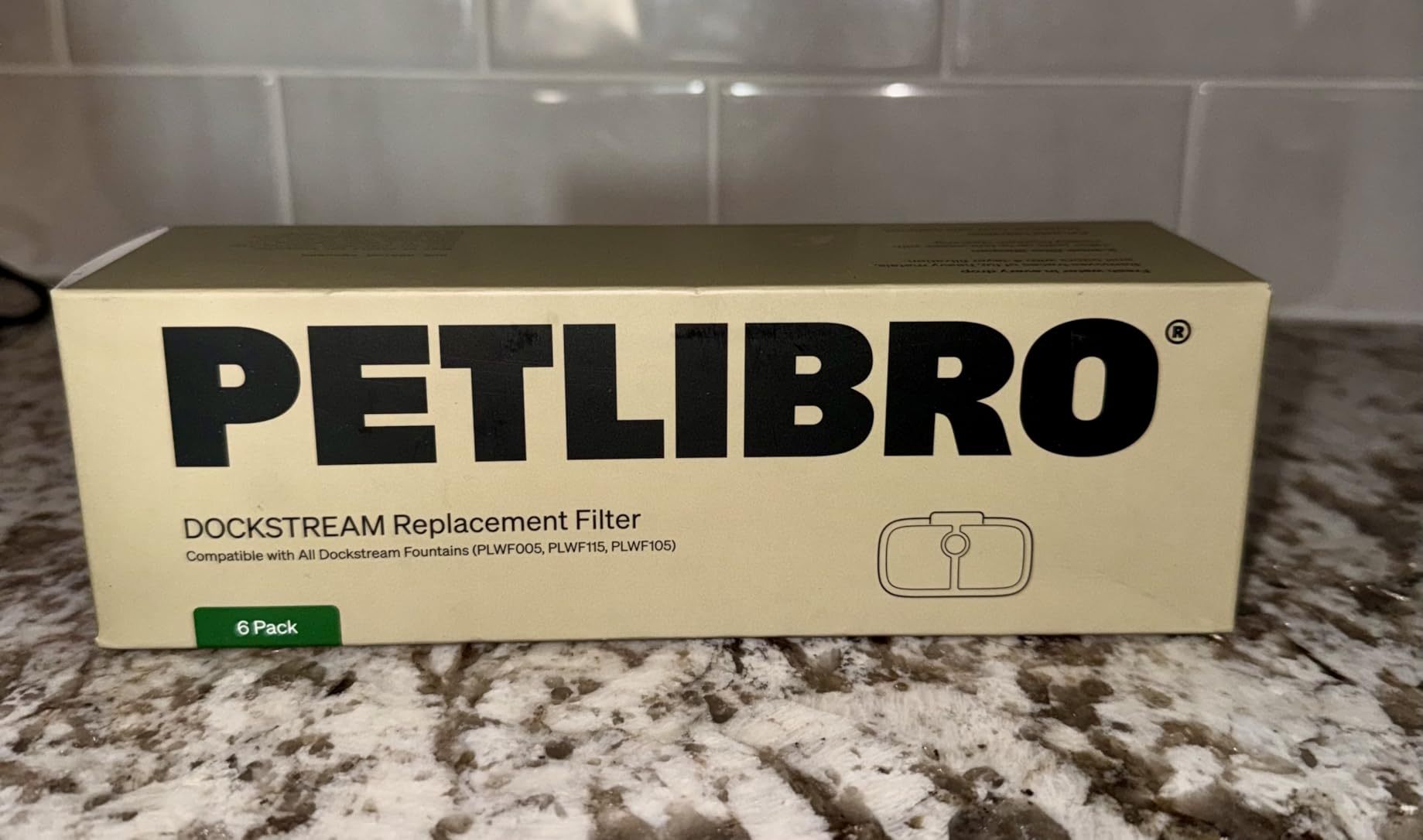 PETLIBRO Upgrade Cat Water Fountain, Cordless Cat Fountain Battery Operated, App Monitoring 3L/101oz Dockstream 2 Pet Water Fountain with Stainless Steel Tray, 5GHz WiFi Dog Water Bowl Dispenser customer photo 2