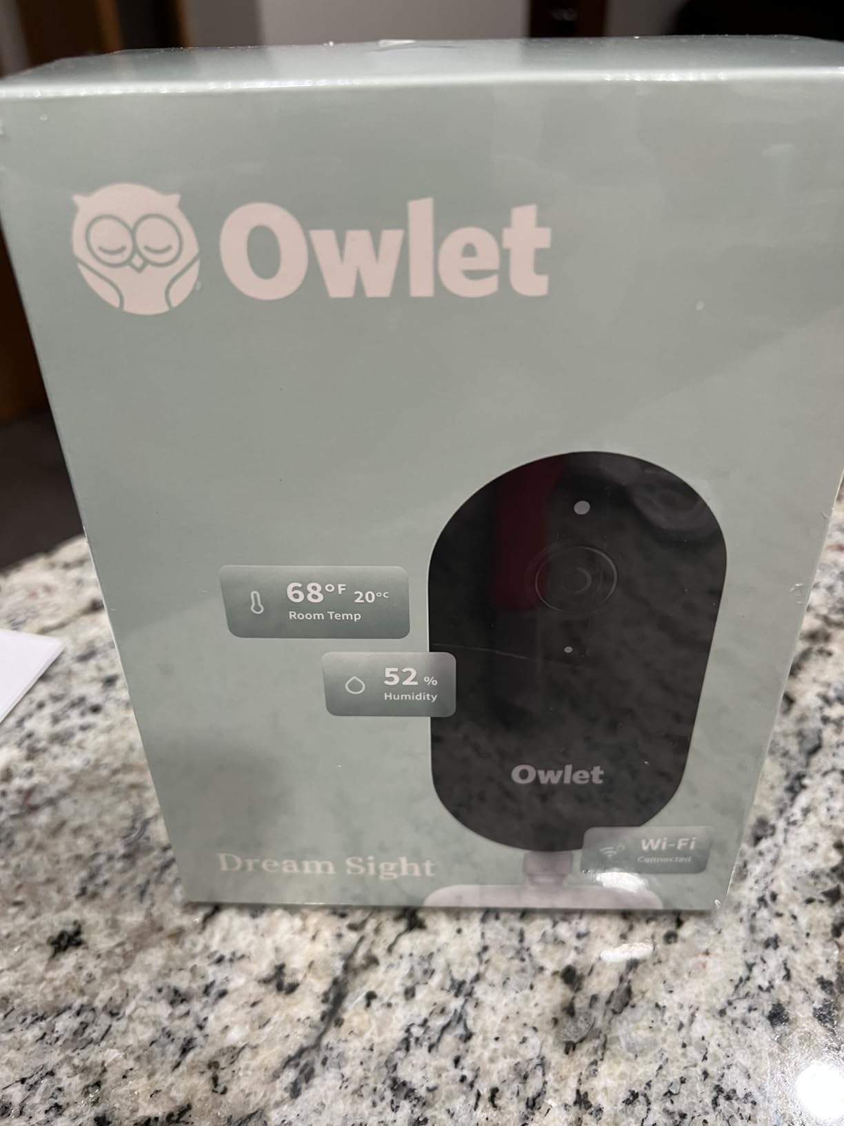 Owlet Dream Sight Smart Baby Monitor, 2K HD WiFi Camera, Cry Alerts | Custom Notifications For Motion And Room Temp, Night Vision, Two-Way Talk, Secure WiFi Encryption, Dream Sock Compatible customer photo 2