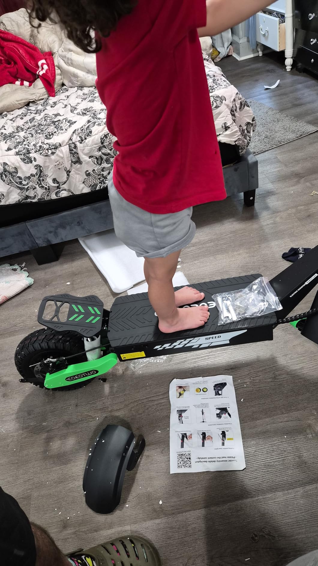 Electric Scooter for Adults, 31/38 MPH 1200W/2400W Peak Motor, 11