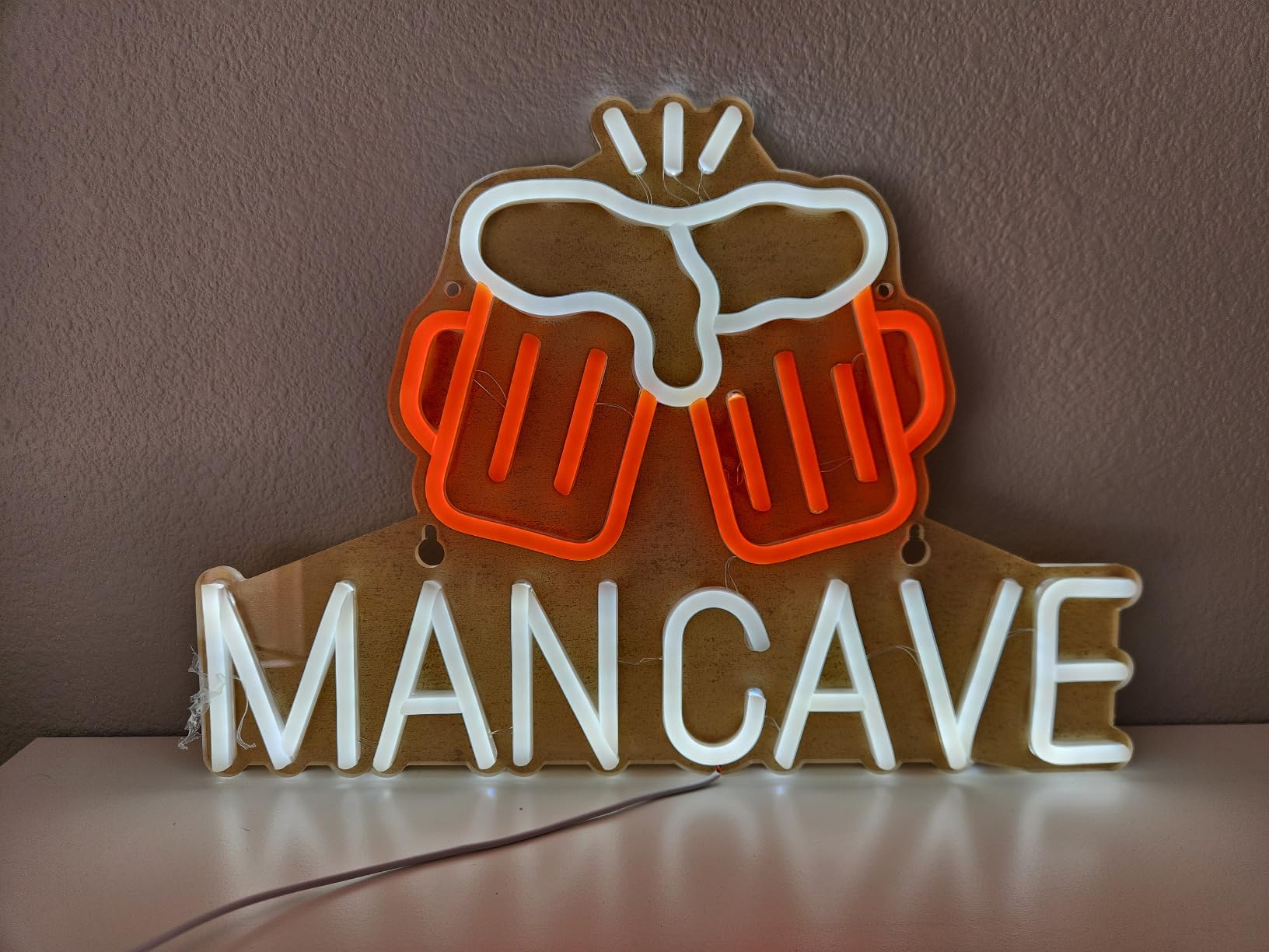 Relax Neon Sign, Dimmable USB Powered LED Neon light for Home Bar Patio Lounge Man Cave Pub Recreation Room Garage Wall Decor customer photo 2