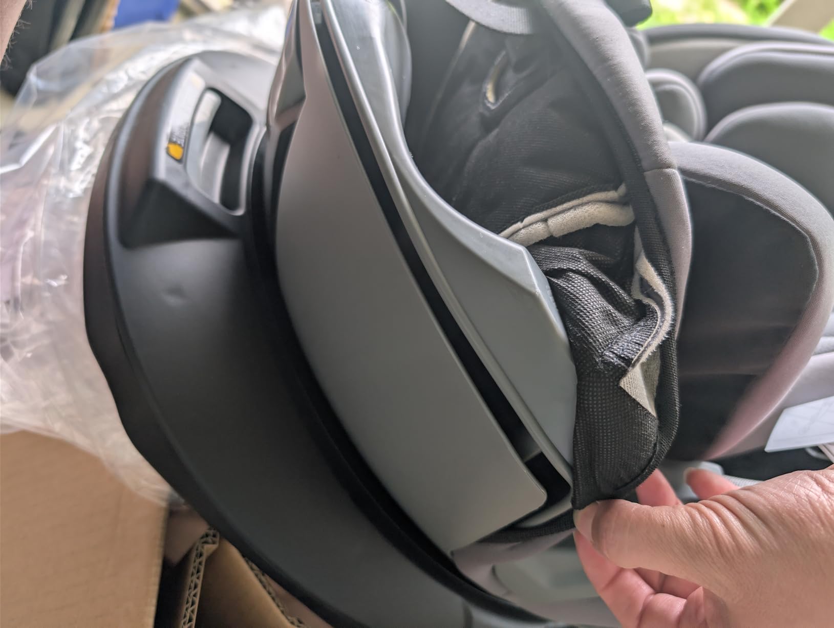 Safety 1st Turn and Go 360 DLX 360 Car Seat, Rotating All-in-One Convertible Car Seat, Sand Bucket customer photo 2