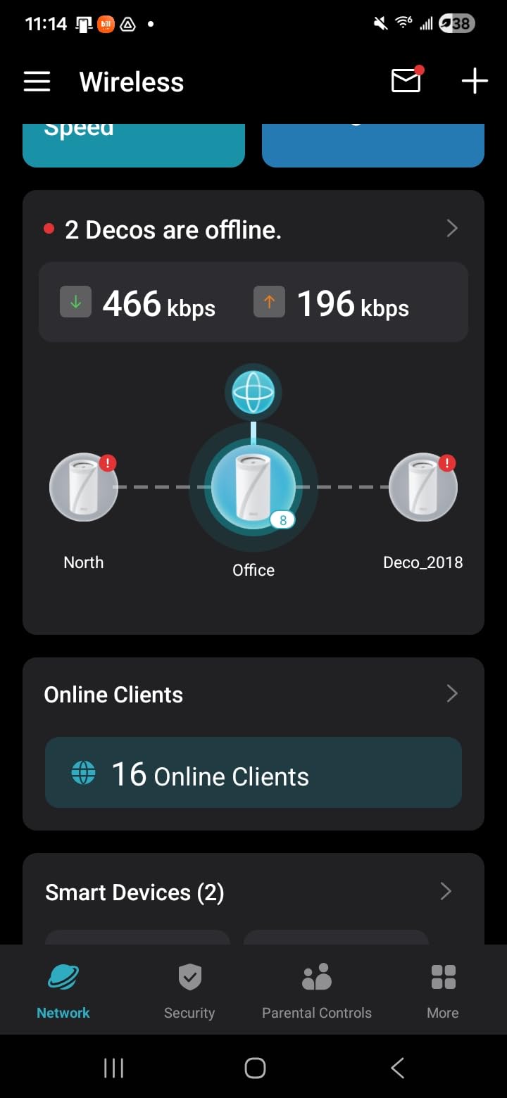 TP-Link Deco 7 Pro BE14000 Tri-Band Wi-Fi 7 Whole Home Mesh System | 8-Stream 14 Gbps | 10 WAN/LAN Port | Up to 8100 Sq.ft, 200 Devices Capacity | 320 MHz, HomeShield, AI-Roaming (BE67 3-Pack) customer photo 1