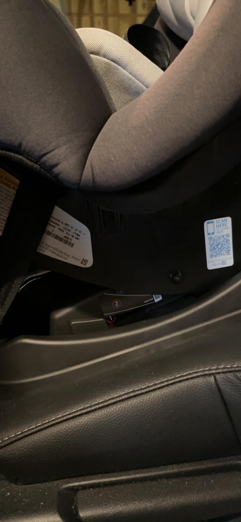 Maxi-Cosi Pria All-in-One Convertible Car Seat, Infant to Toddler Car Seat, Easy-Install Harness, Machine-Washable Cover, 5-100 lbs, SeaDrift customer photo 1
