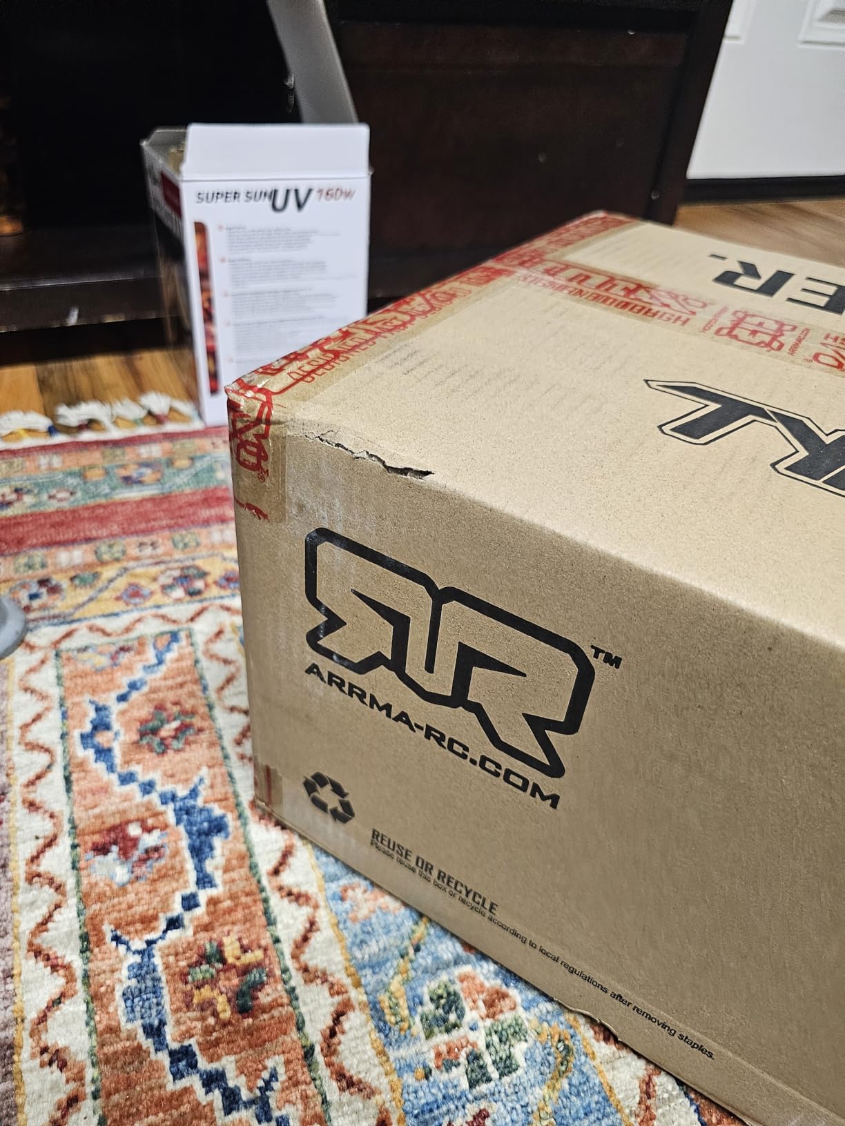 ARRMA RC Car 1/8 Typhon 4X4 223S BLX BRUSHLESS Buggy RTR (Battery and Charger Not Included) with DSC Blue/Yellow, ARA4306V4T4 customer photo 2