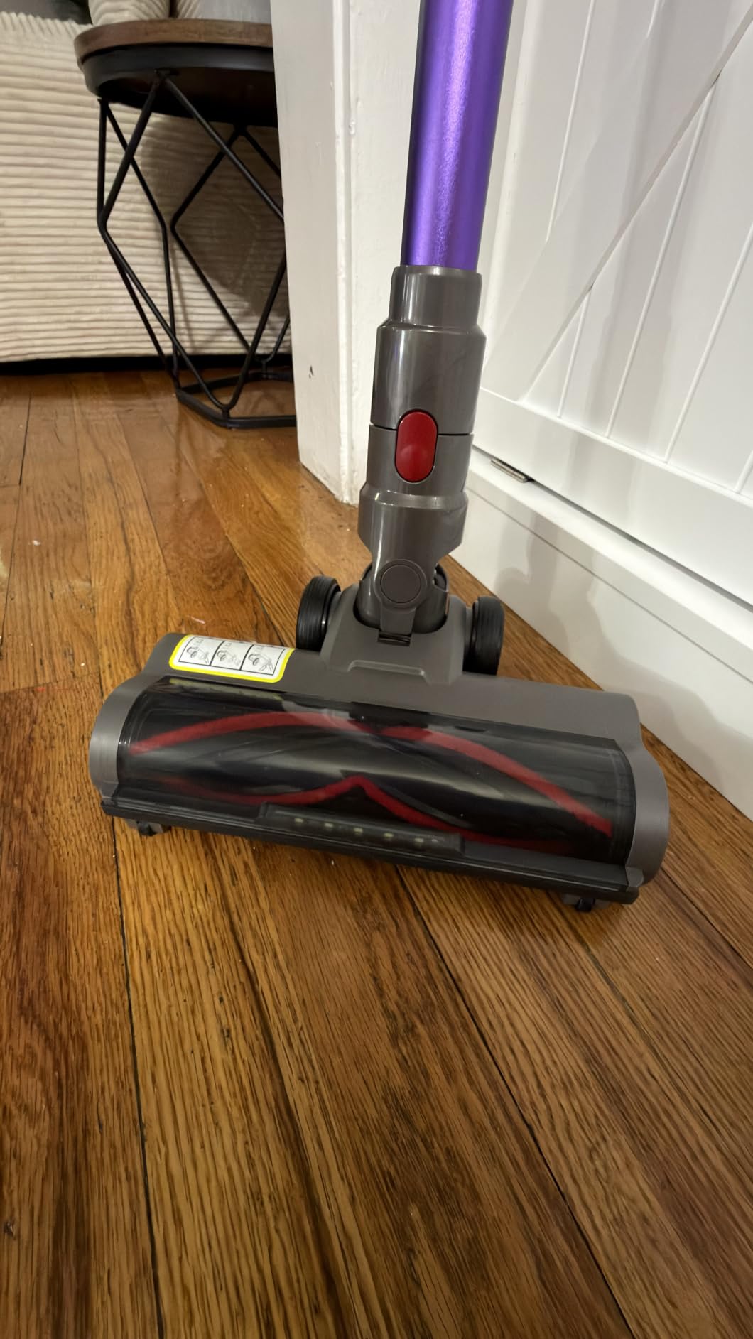 Cordless Vacuum Cleaner for Home - Powerful Stick Vacuum with HEPA Filter, 55-Min Runtime, LED Light, Anti-Tangle Brush, Detachable Battery, Lightweight Vacuum for Pet Hair, Carpets & Hard Floors customer photo 2