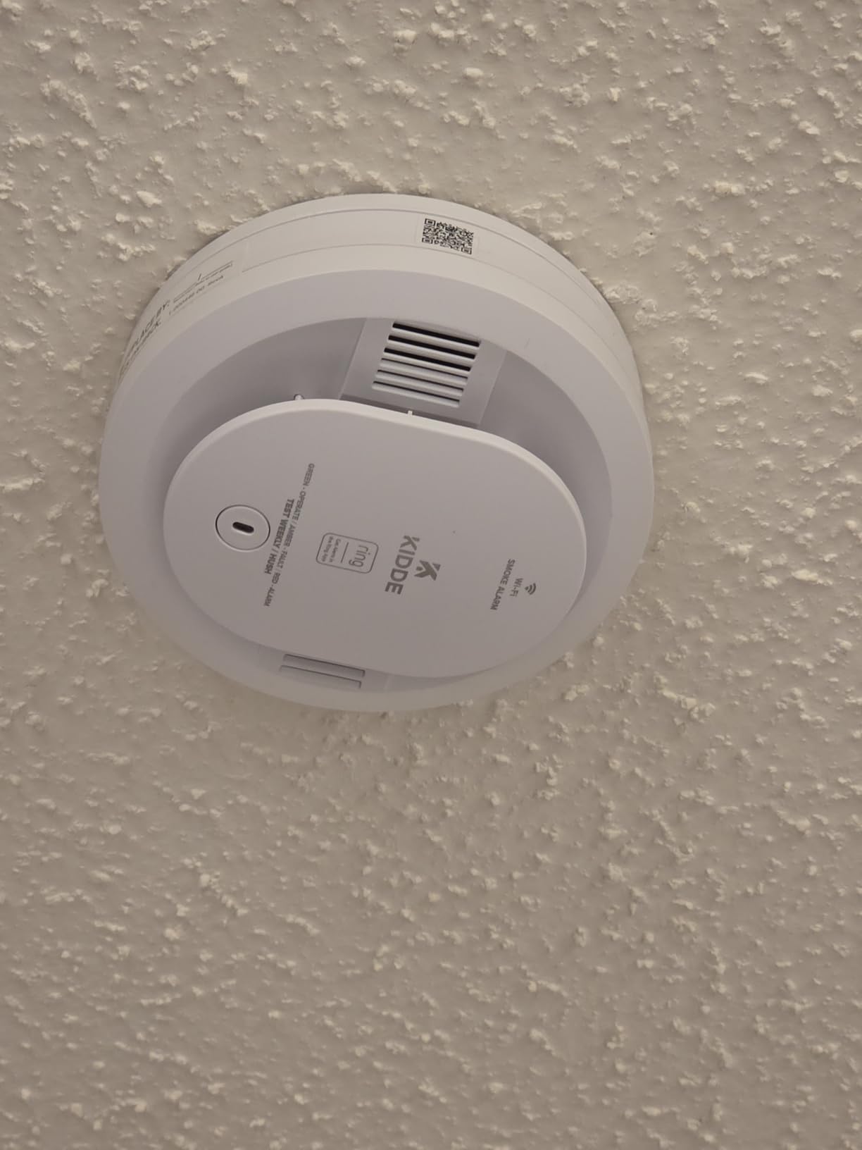 Kidde Smart Smoke Detector with Ring, AA Battery, RGSDR-RW customer photo 2