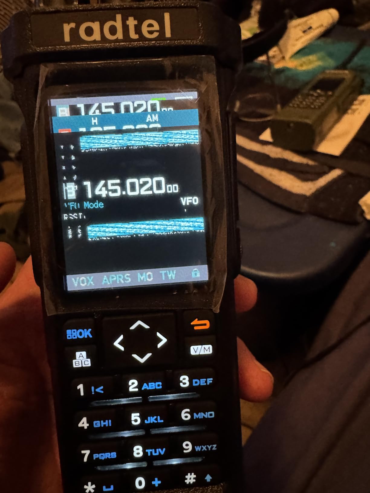 Radtel RT-950 PRO Ham Radio TX GPS/APRS, 10W Walkie Talkie Long Range Handheld Two Way Radio, AM/FM/CB/SW/MW/LW RX, Bluetooth APP Programming, NOAA, Spectrum Analyzer (with Programming Cable) customer photo 1