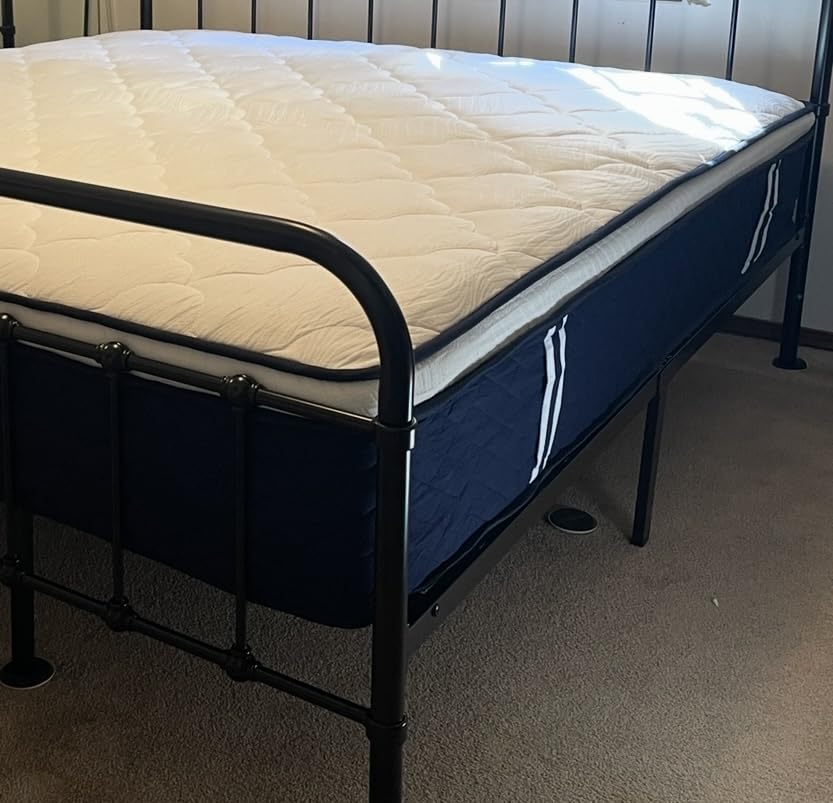 Medium Firm Queen Mattress 14 Inch - Hotel Collection Hybrid Mattress with 7-Zone Support for Spinal Alignment, Extra Back & Hip Support, Fiberglass-Free, CertiPUR-US Certified, 365-Night Trial customer photo 1