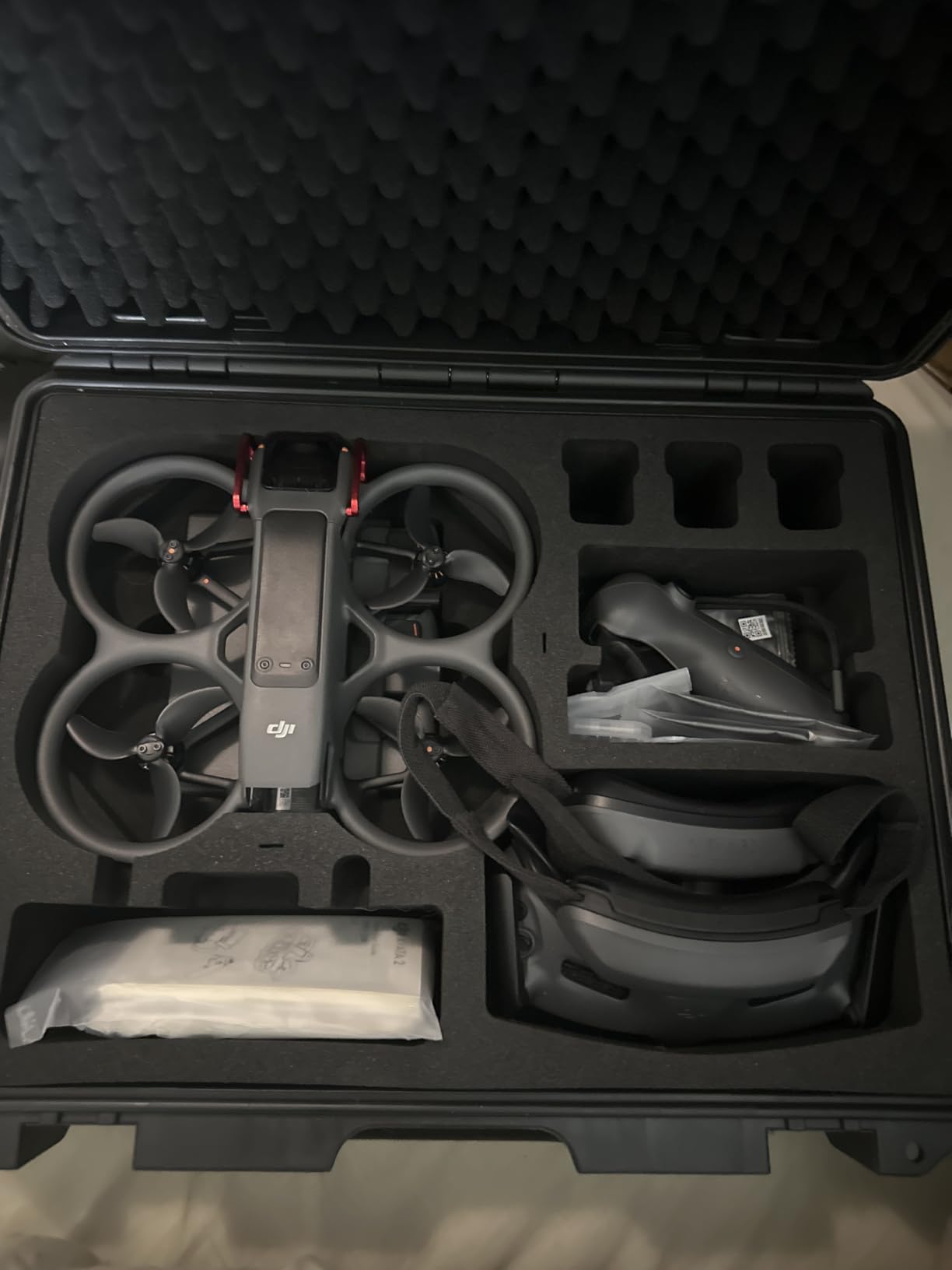 DJI Avata 2 Fly Smart Combo (Single Battery), FPV Drone with Camera 4K, Immersive Experience, One-Push Acrobatics, Built-in Propeller Guard, 155 FOV, Camera Drone with Goggles N3 and RC Motion 3 customer photo 2