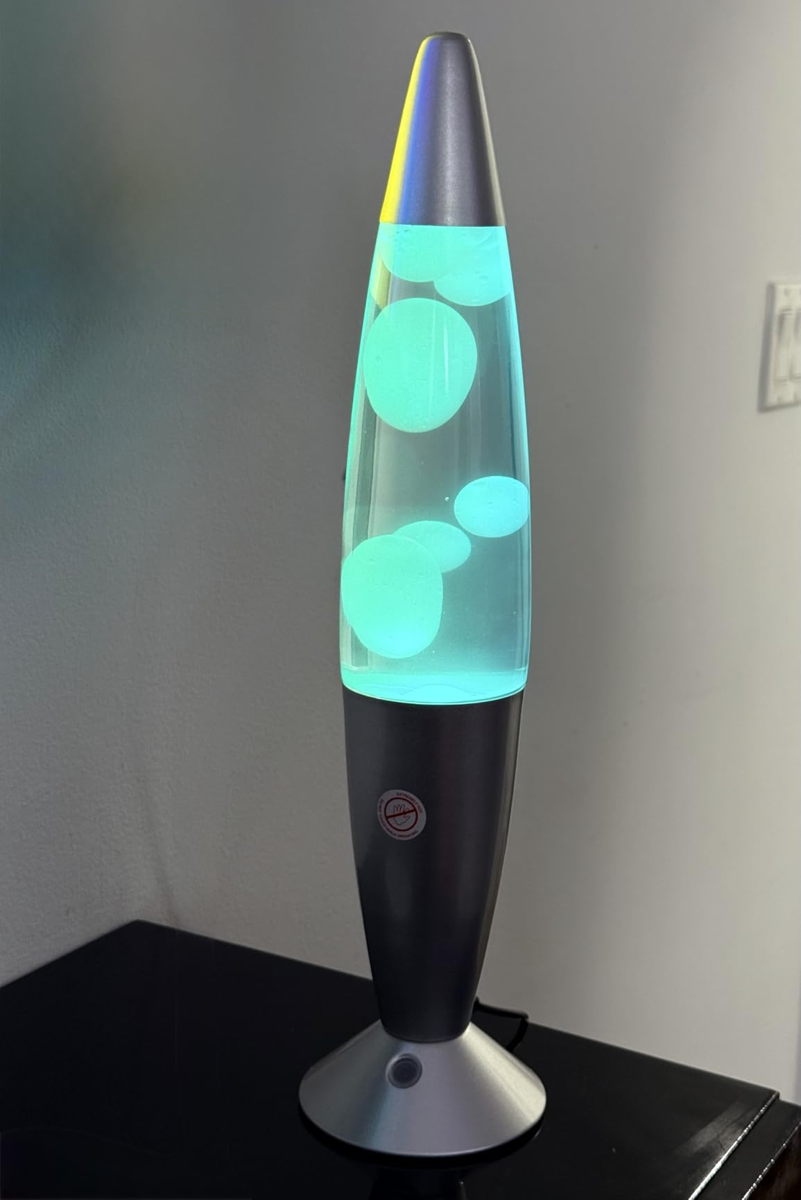 LED Liquid Motion Lamp with Remote Control, 17 Colors, 16 Inch | Color Changing Decorative Novelty Lighting Mood Lamp for Bedroom, Living Room and Home customer photo 2