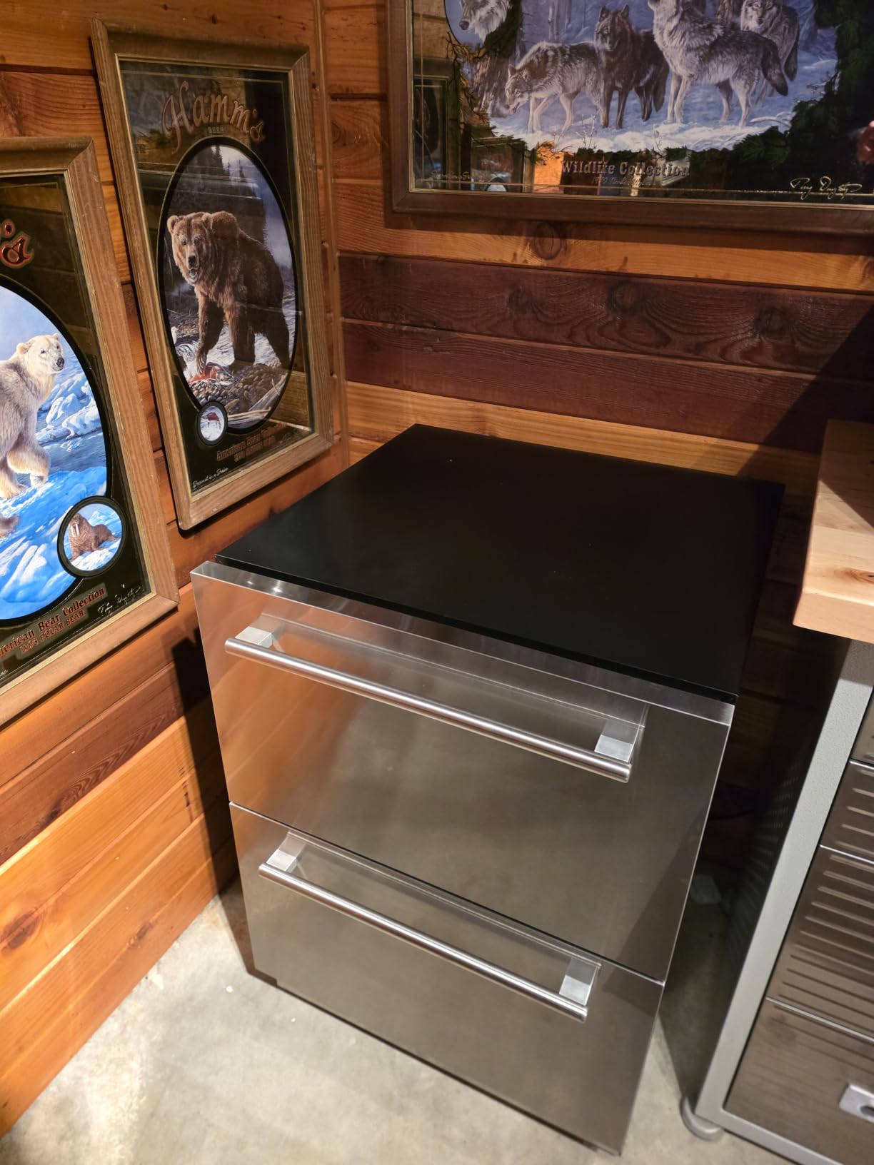 Antarctic Star 24 Inch Outdoor Beverage Refrigerator, 180 Can Stainless Steel Mini Fridge, Undercounter Built-in or Freestanding, Fast Cooling Low Noise Wine Cooler for Home Patio, 32-50°F customer photo 2
