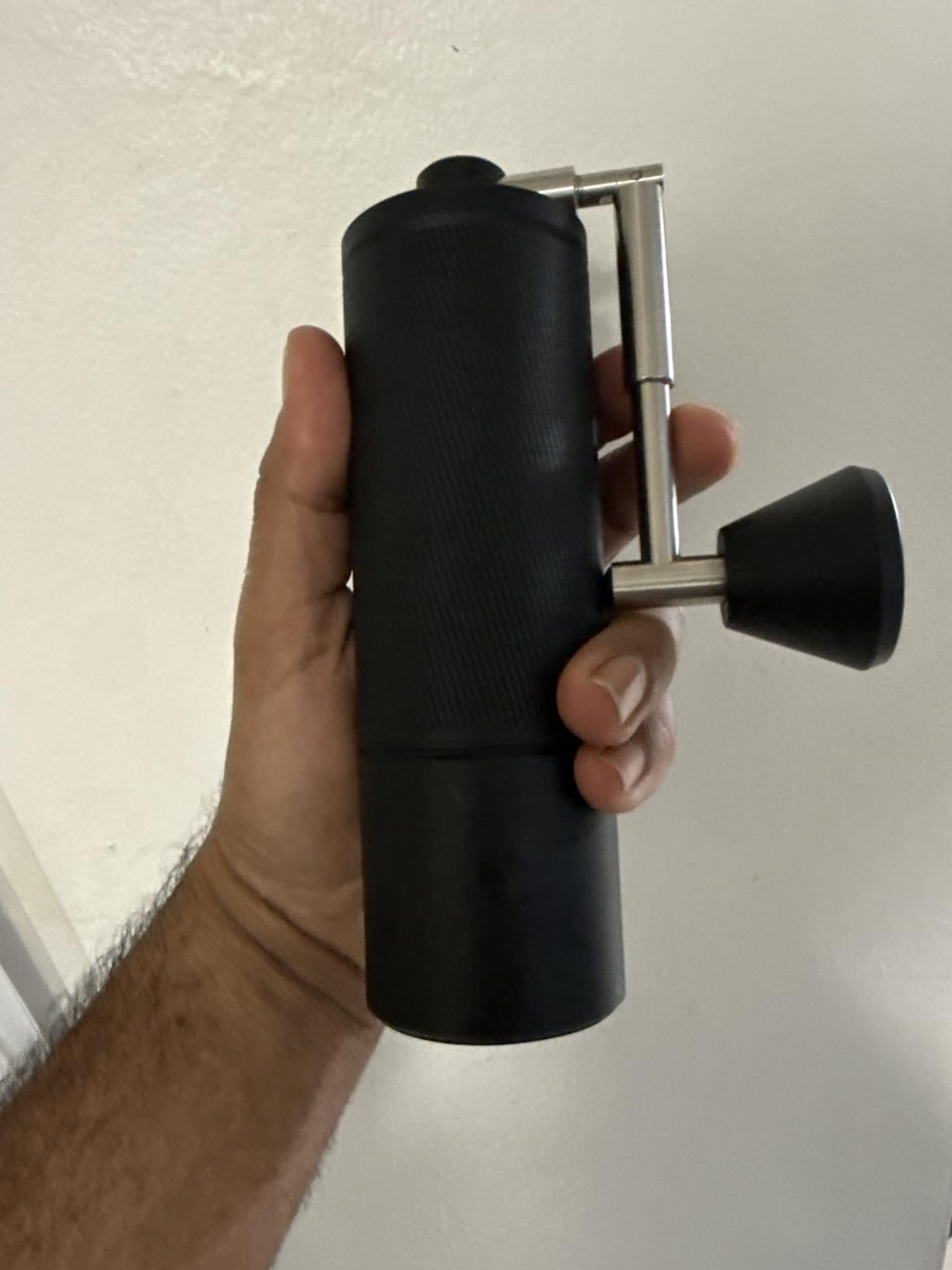Timemore C5 ESP PRO Manual Coffee Grinder 50 Adjustable Settings, 42mm Stainless Steel Burr Hand Coffee Grinder with Fordable Handle, All Metal, for Espresso, French Press & Pour-over, 30g Capacity customer photo 1
