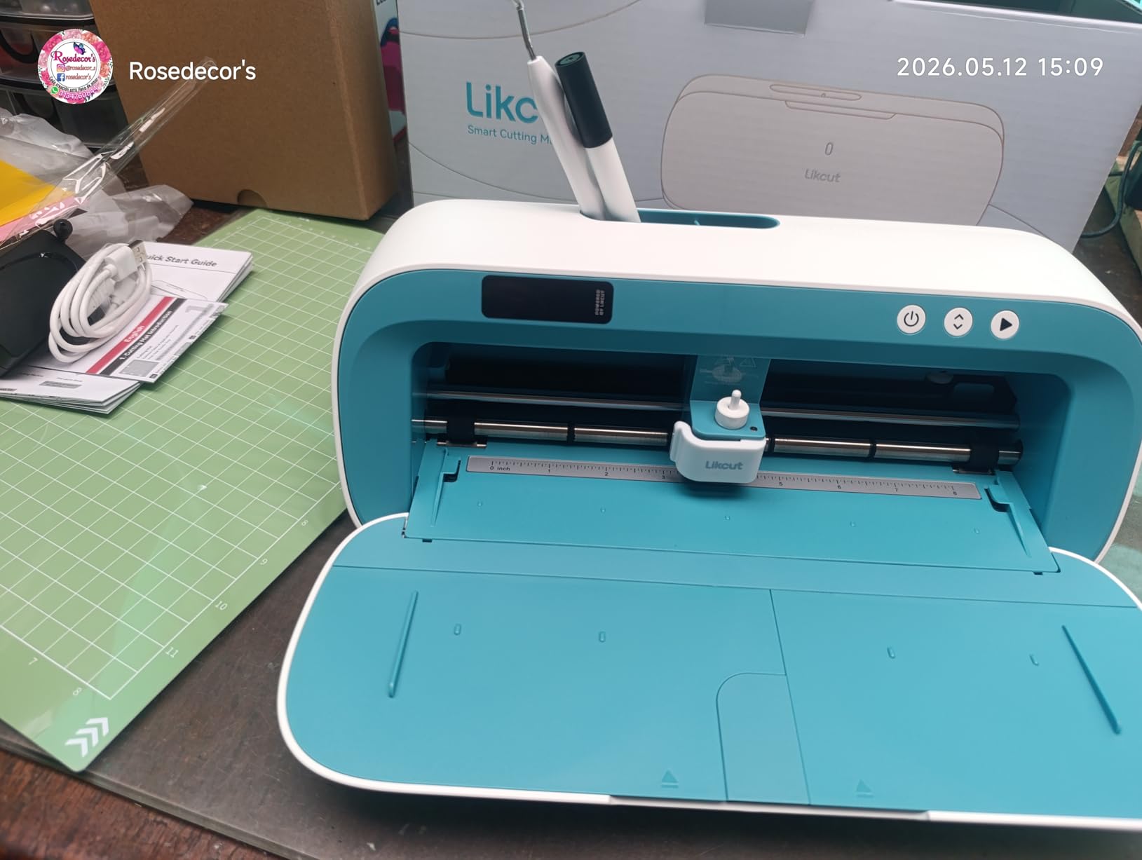 Likcut S41 Vinyl Cutter Machine with Print Then Cut - AI Image Generation Sticker Cutter and Maker Machine for Room Decor, HTV, Cardstock and Custom Stickers, Crafts for Adults customer photo 1