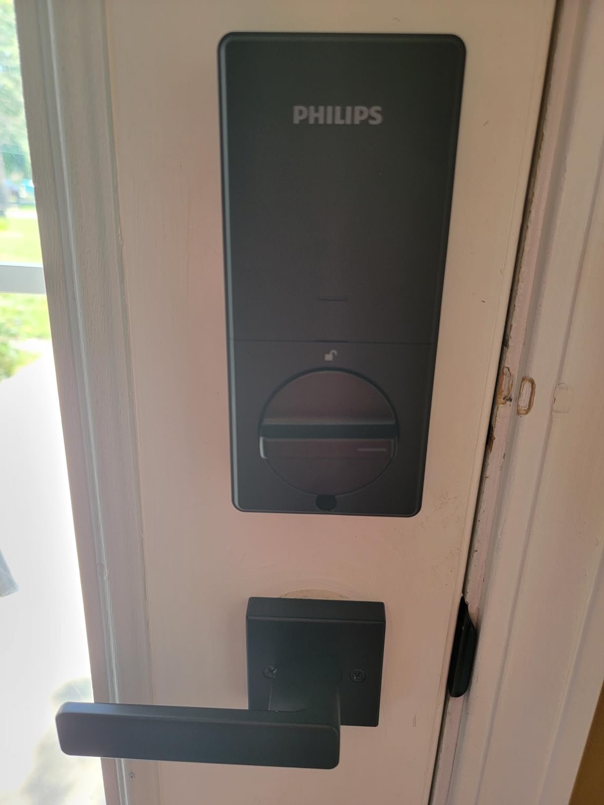Philips WiFi Keypad Door Lock with Handle, App Control Smart Deadbolt Lock | 100 User PIN Codes, Support Alexa & Google Voice, Anti-Peep Keypad, Waterproof, Auto Lock customer photo 2
