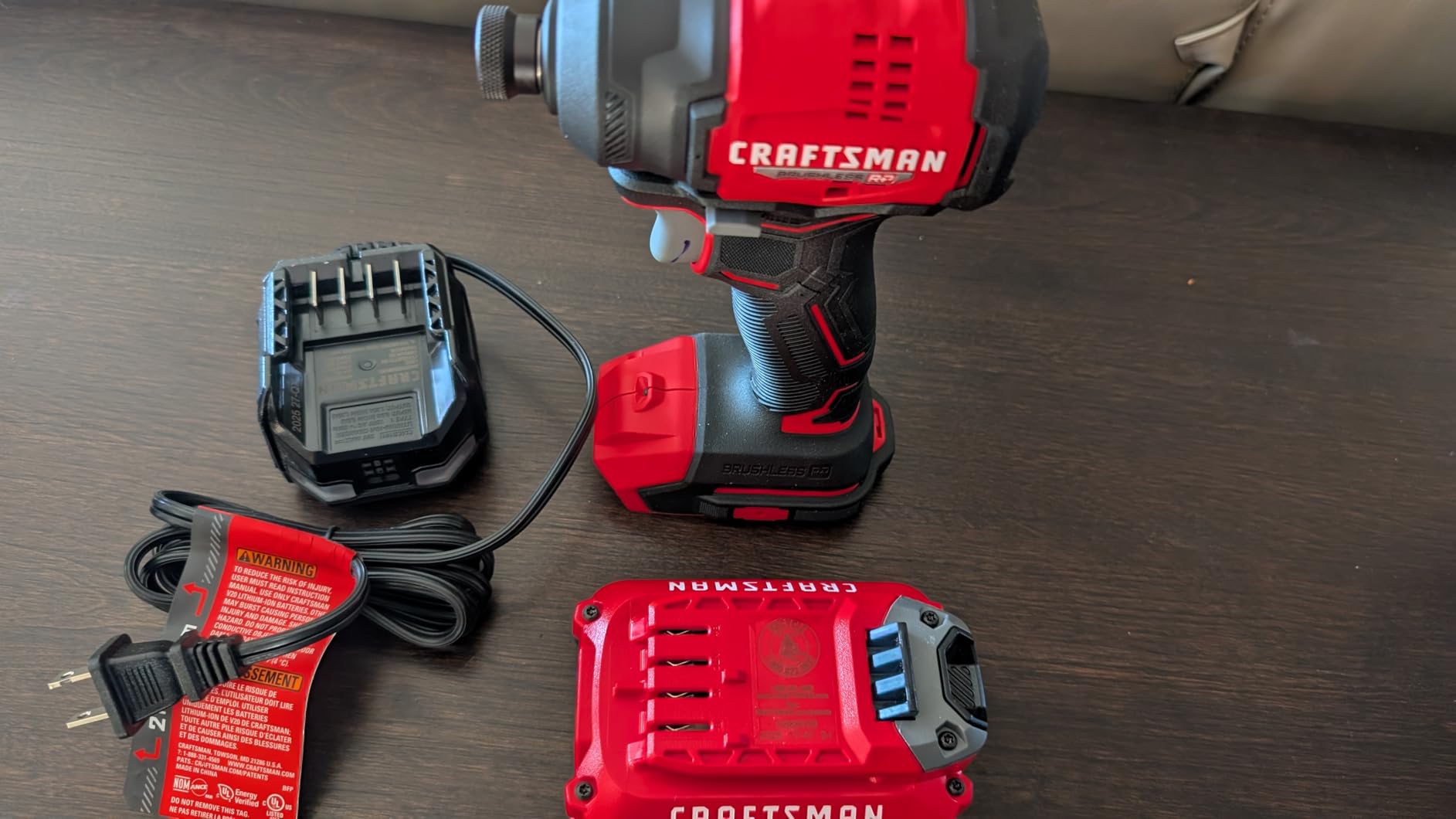 CRAFTSMAN V20 BRUSHLESS RP Compact Impact Driver Kit (CMCF811D1) customer photo 1
