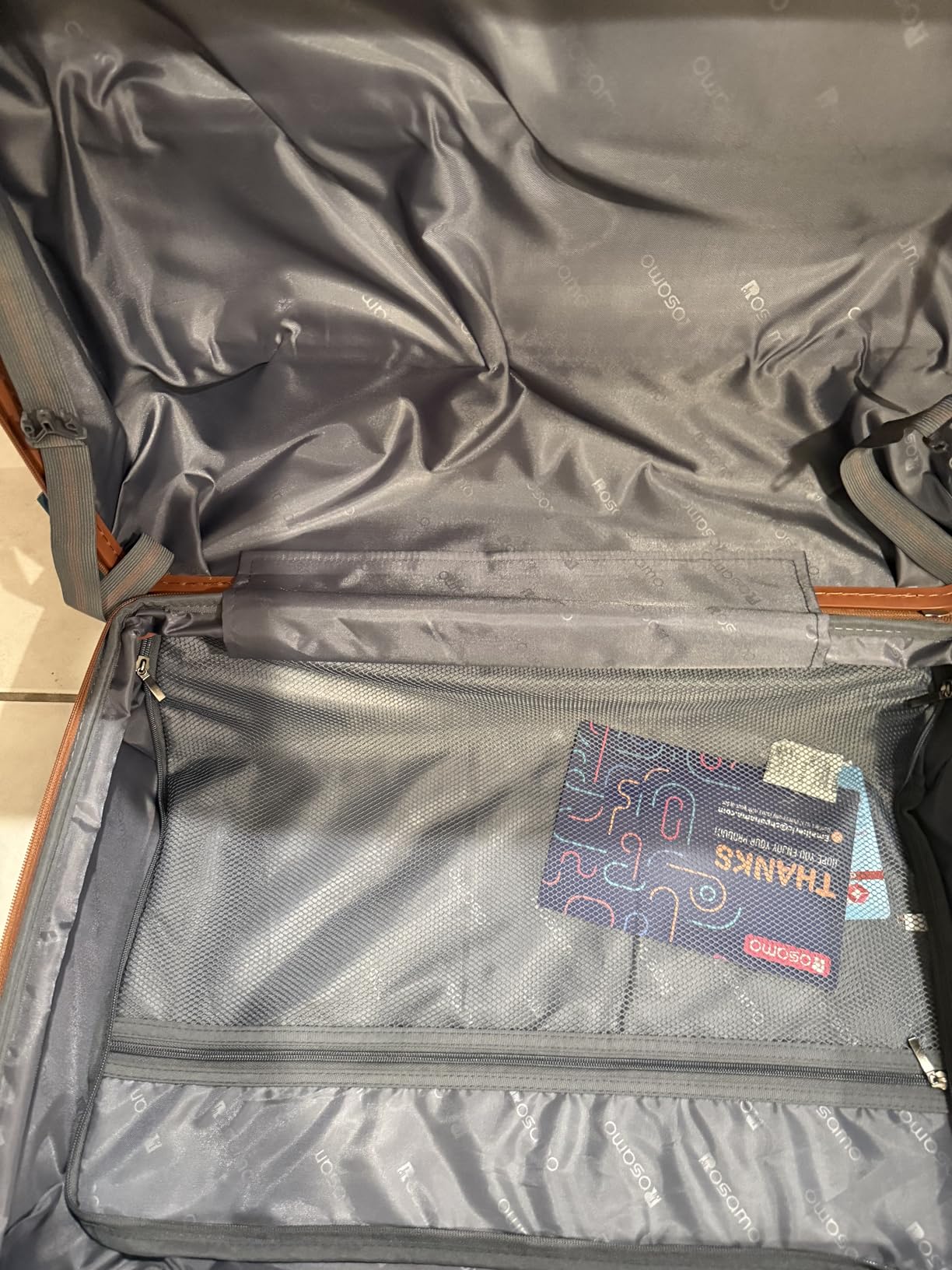 Rosamo 10 piece Luggage Set Expandable Suitcase 22x14x9 Airline Approved Carry on, ABS Hard Case Suitcases with Spinner Wheels, TSA Lock customer photo 1