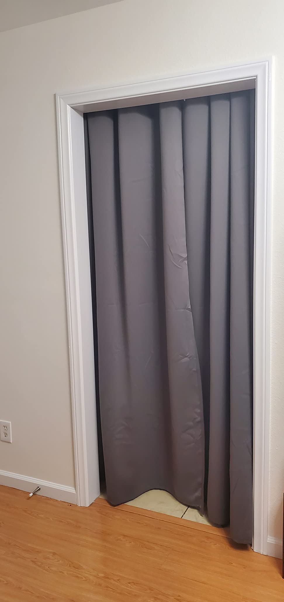 RYB HOME Soundproof Curtains, 3-in-1 Noise Barrier Acoustic Curtains | 100% Blackout Shade, Thermal Insulated, Room Divider, For Bedroom Home Theater Studio, W52 x L95, Hunter Green, 2 Panels customer photo 2