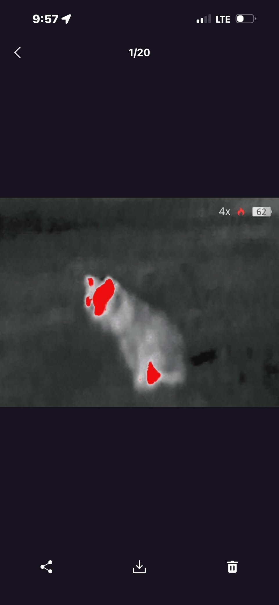 TOPDON TS004 Pro Thermal Imaging Monocular, 19mm 50Hz Night Vision | 512 x 384 TISR 384 x 288 IR Resolution, Supported Wireless Connection, 11h Battery Life, IP67 Monocular for Hunting, Blue customer photo 1