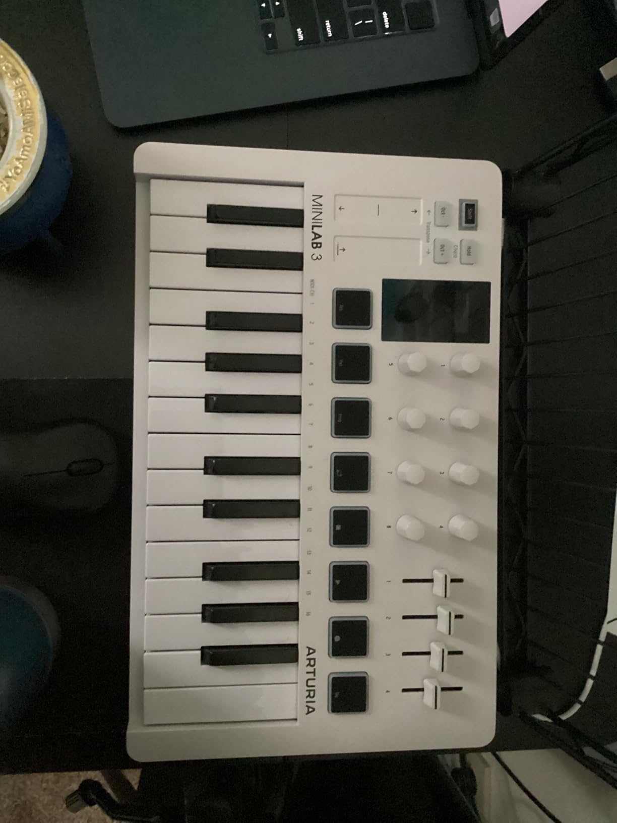 Arturia MiniLab 3 Universal MIDI Controller, Champagne customer photo 1