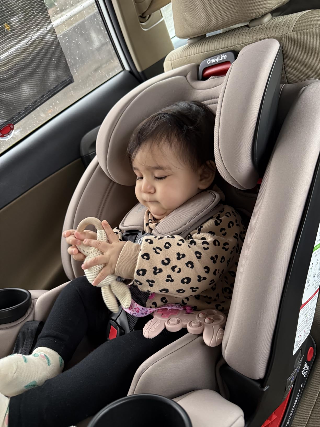 Britax One4Life All in One Car Seat, Up to 10 Years of Use - Mineral Gray | Rear & Forward Facing and Booster Mode; Extended Rear-Facing; Easy Installation With ClickTight, Breathable SafeWash Fabrics customer photo 1