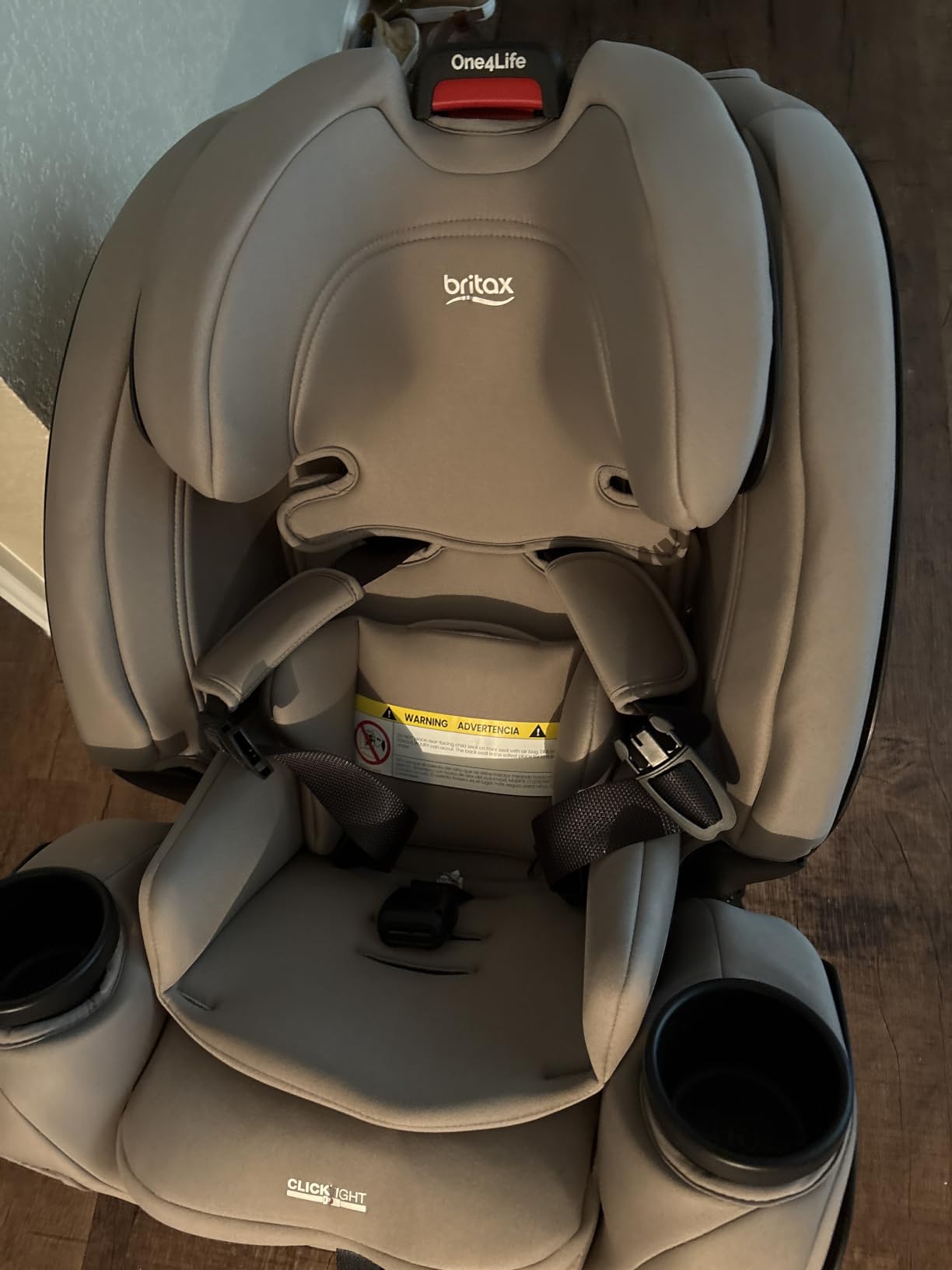 Britax One4Life All in One Car Seat, Up to 10 Years of Use - Mineral Gray | Rear & Forward Facing and Booster Mode; Extended Rear-Facing; Easy Installation With ClickTight, Breathable SafeWash Fabrics customer photo 2