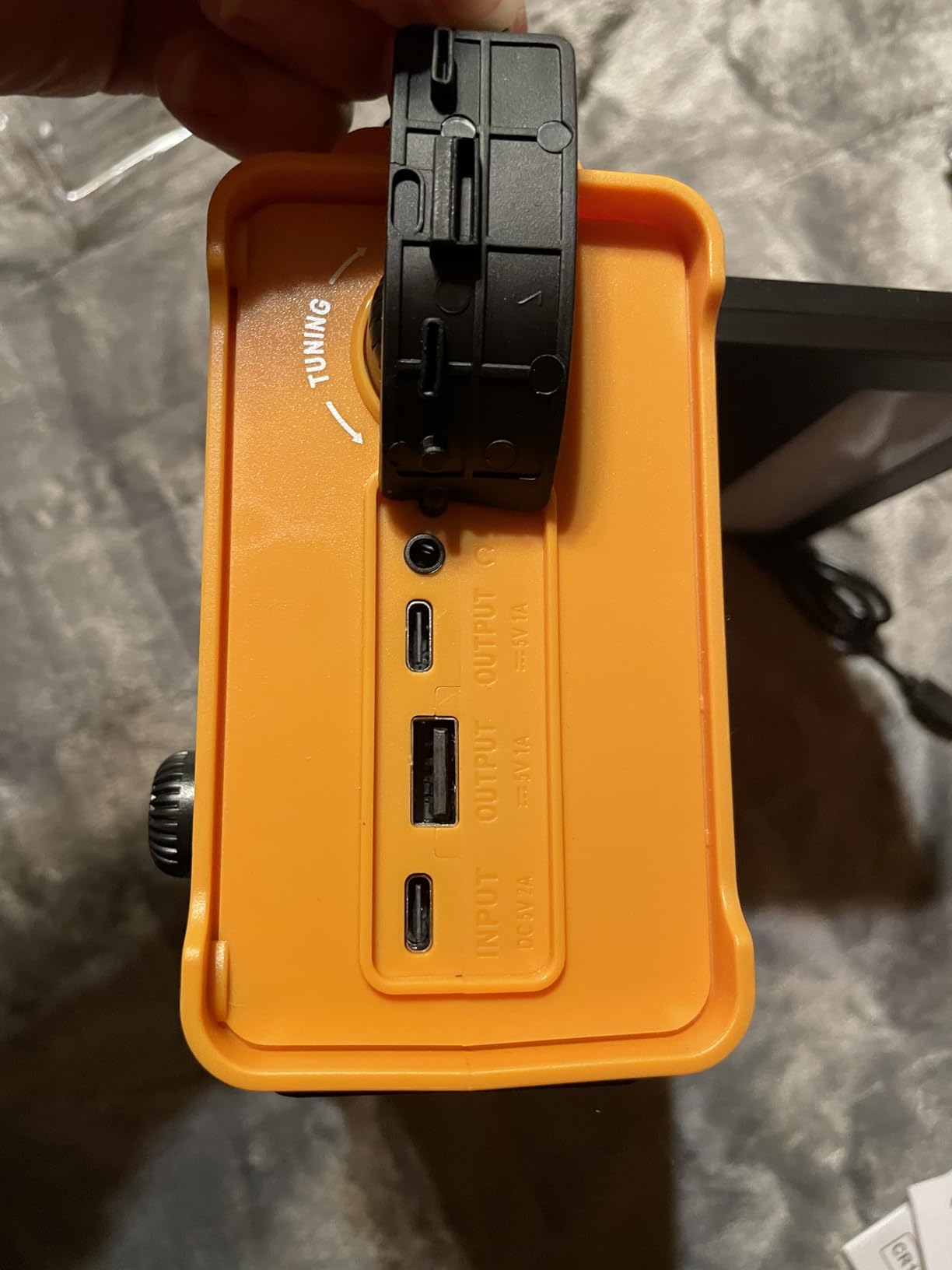 Mesqool Emergency Weather Radio NOAA Alert with Battery Backup 12000mAh | Solar Hand Crank, Radios Portable AM FM LED Flashlight Cell Phone Charger for Home Camping Survival Kit customer photo 1