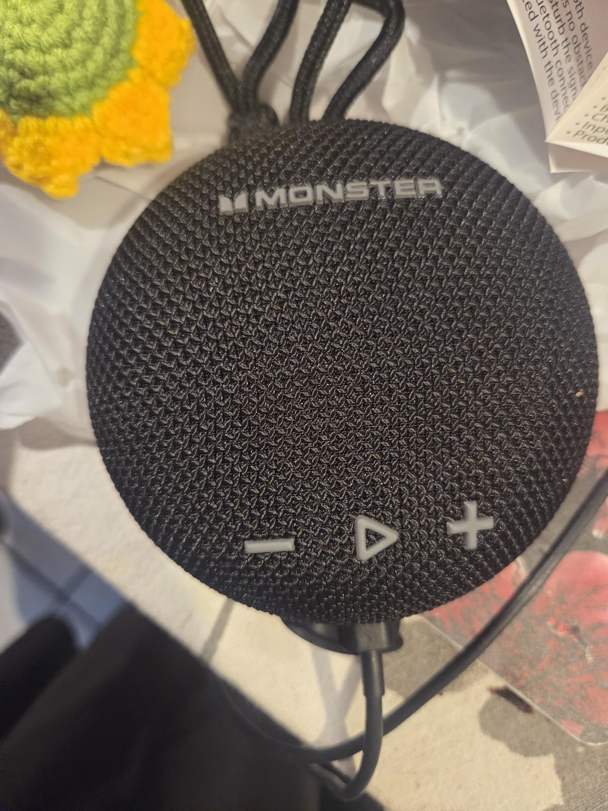 35W (peak) Monster Bluetooth Speaker, IPX8 Shower Speaker Waterproof, Bluetooth 5.4 with Loud HD Sound and Robust Bass, Extra Long Playtime Punchy, for Home, Beaches Portable Wireless Outdoor Speakers customer photo 1