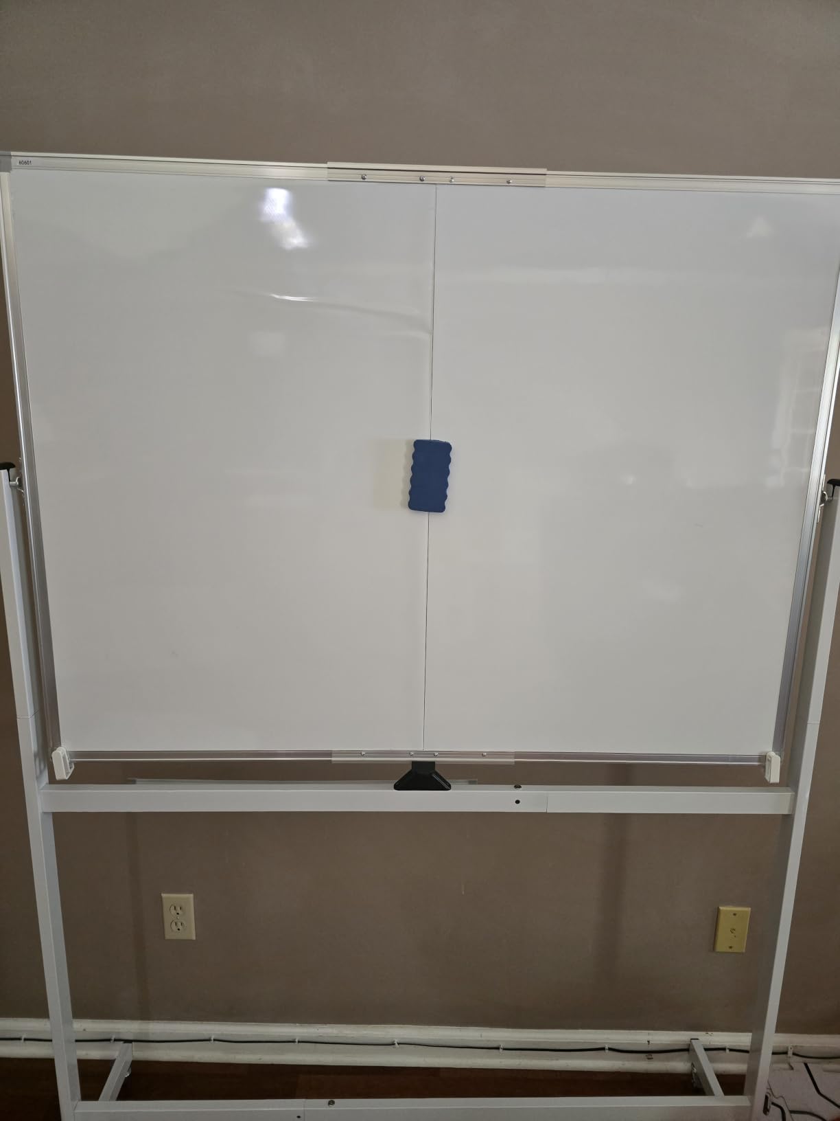 Large Rolling Whiteboard on Wheels, 72