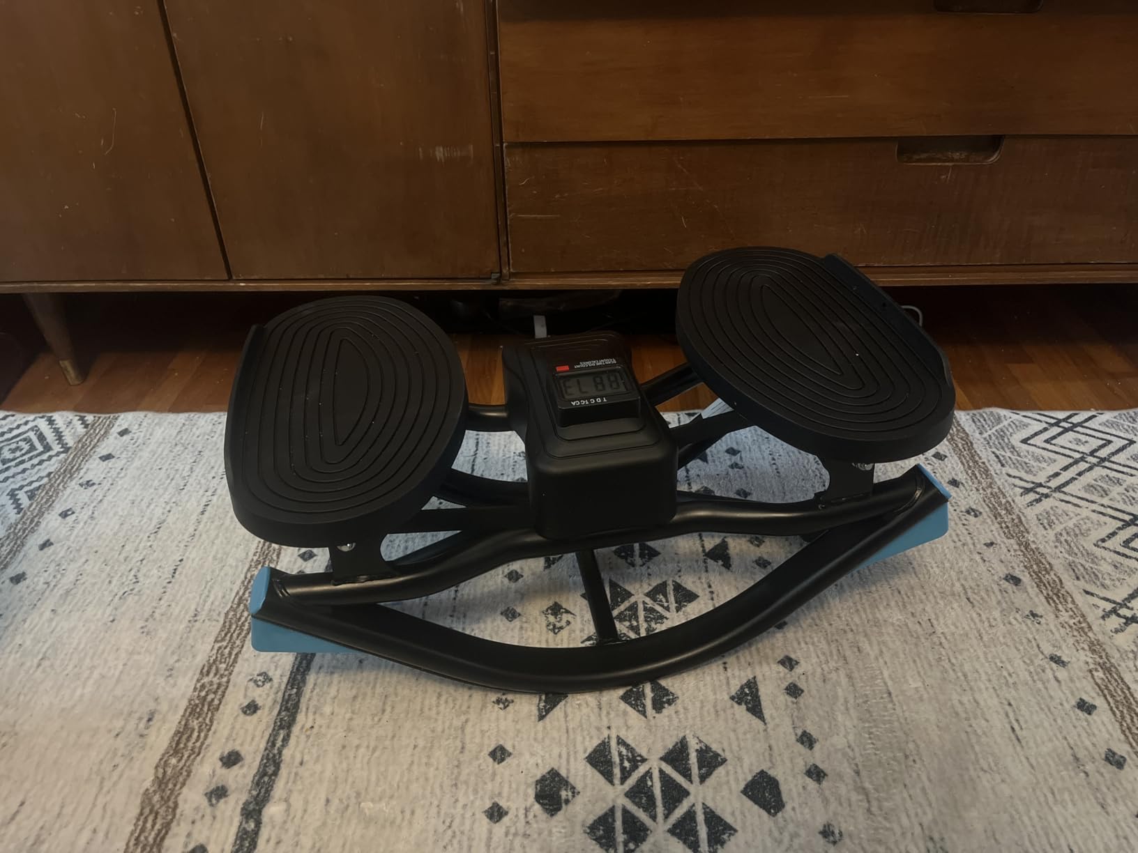 Merach Rocking Steppers for Exercise at Home, 3D Motion Stair Stepper | Balance Board with Resistance Bands for Full Body Workout & Low-Impact Cardio, 330 LBS Loading Capacity Exercise Equipment customer photo 2
